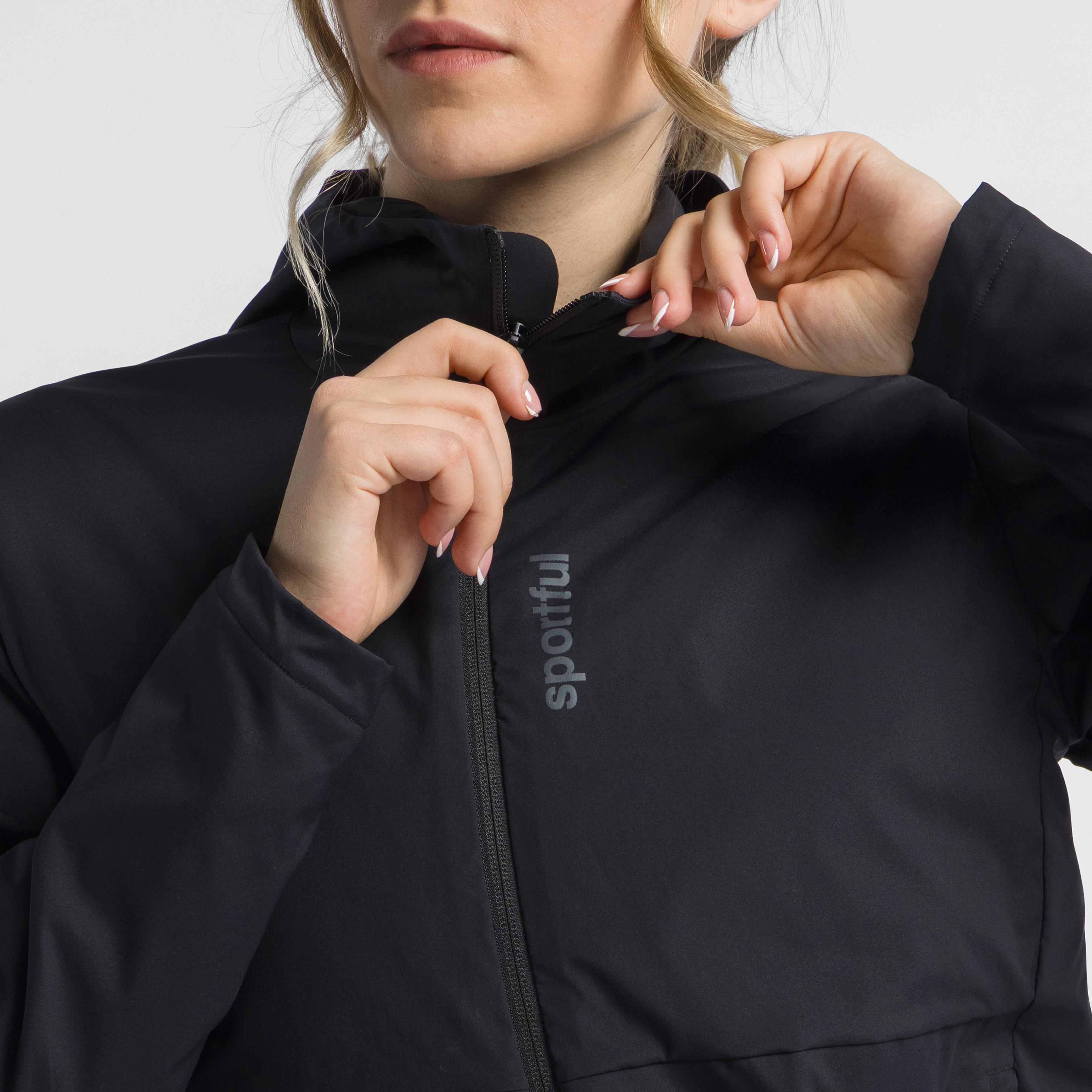 Cardio insulated w jacket - black - sportful