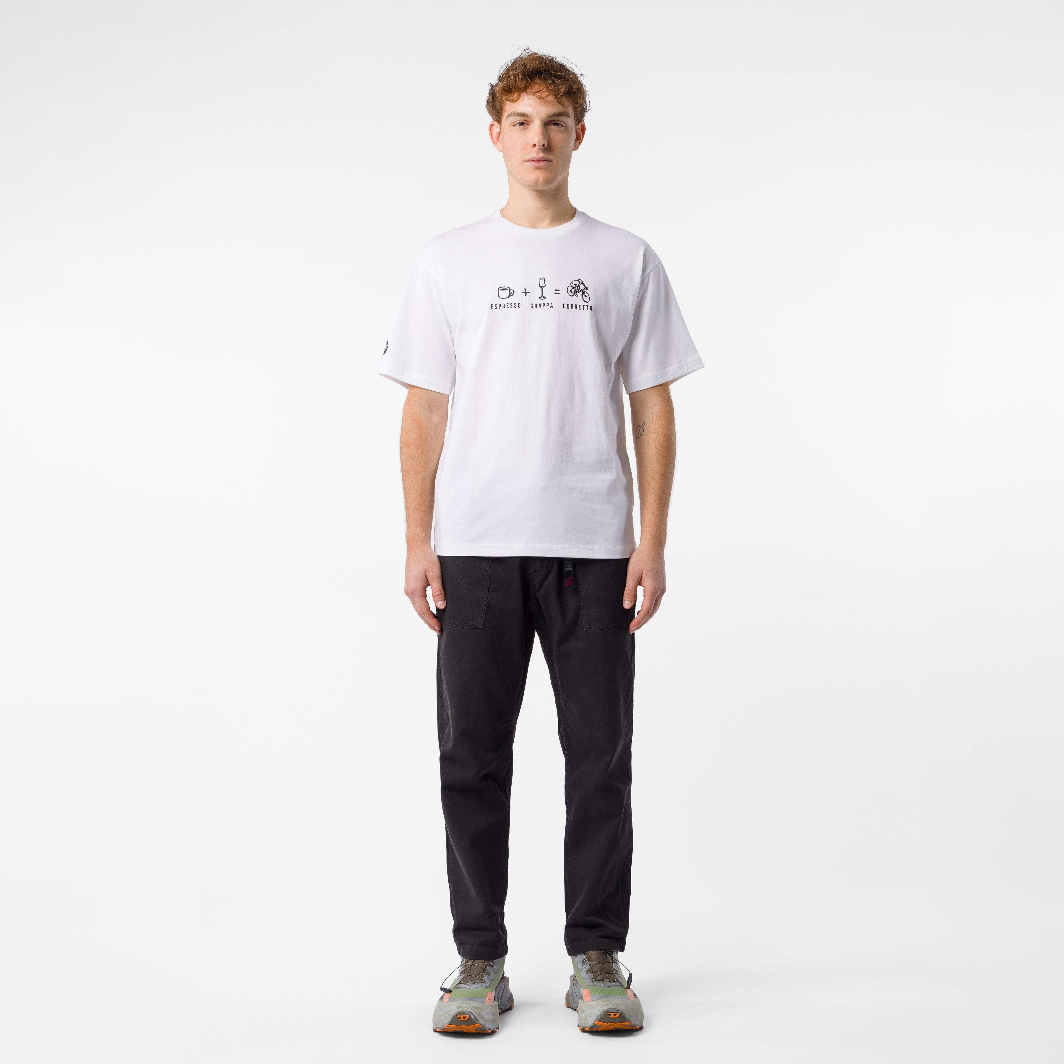 Corretto tee - white - castelli