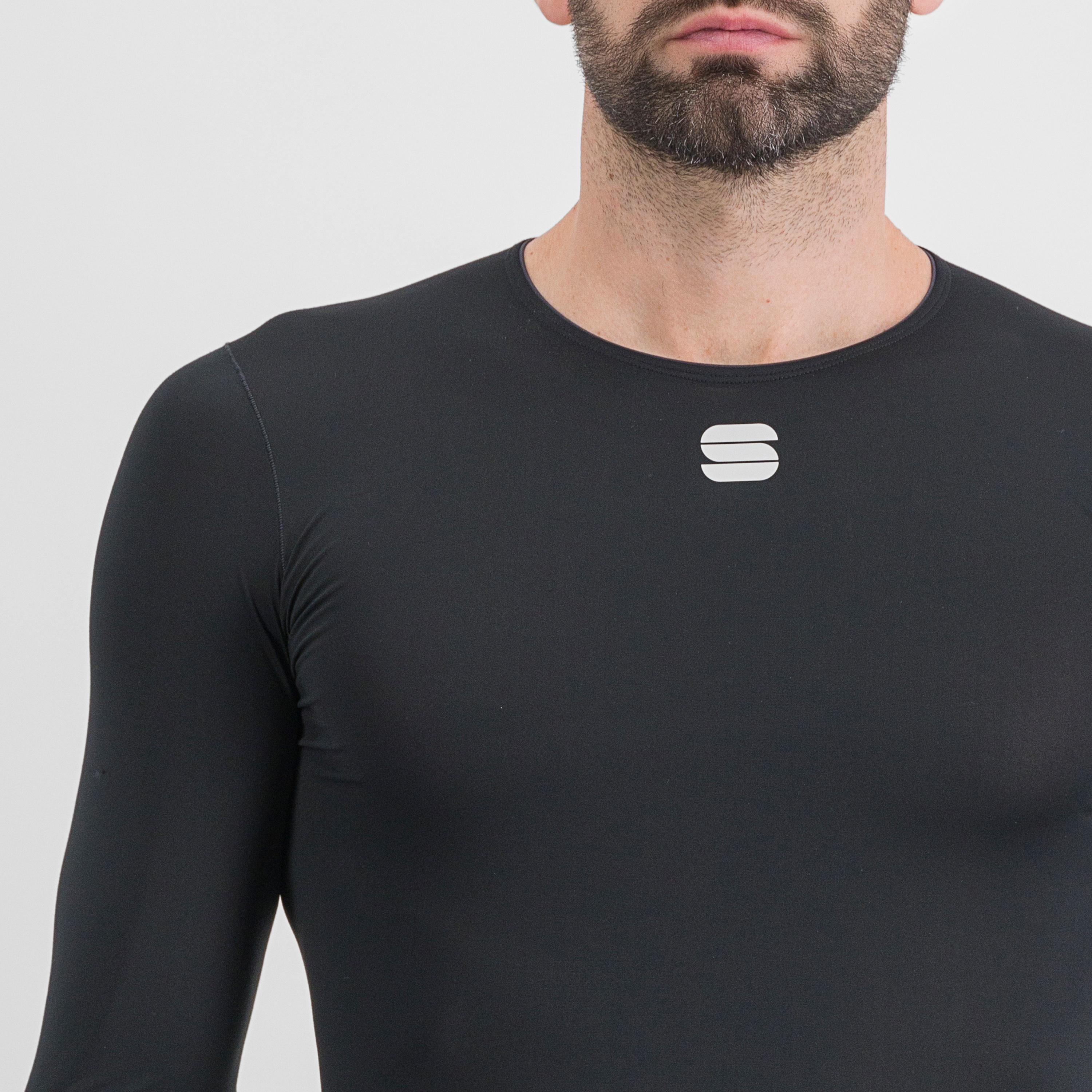 Midweight layer tee long sleeves - black - sportful
