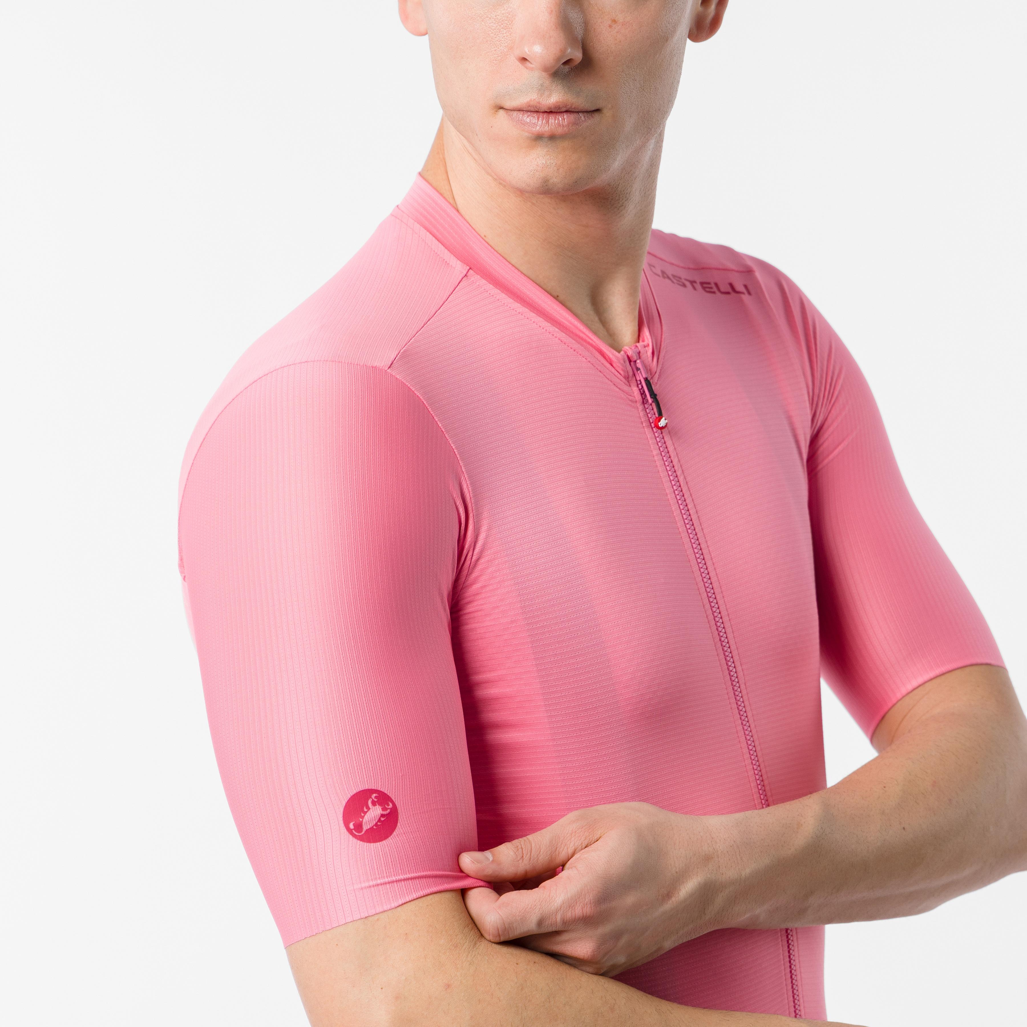 Espresso 2 jersey - rosa giro - castelli