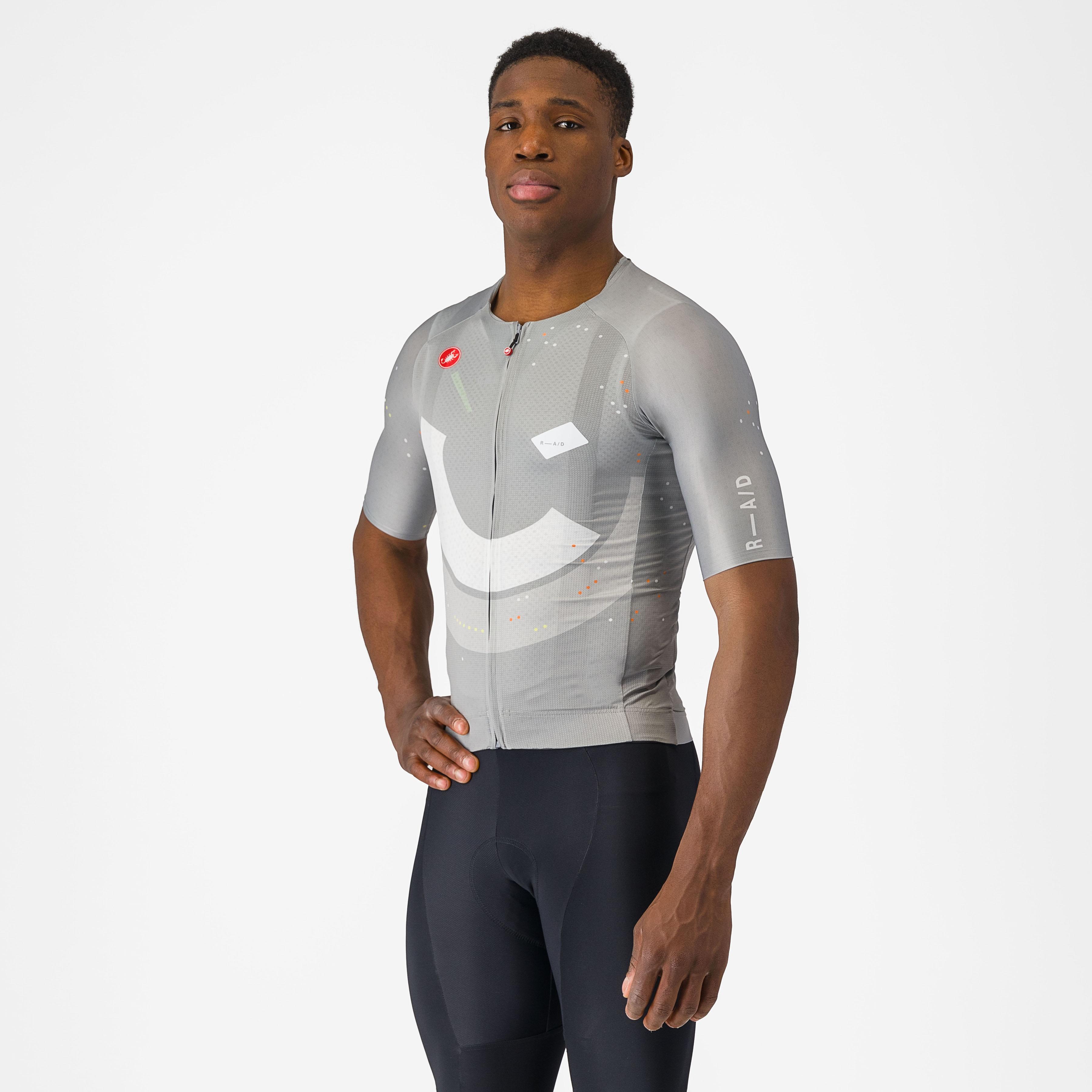 R-a/d jersey - multicolor gray - castelli