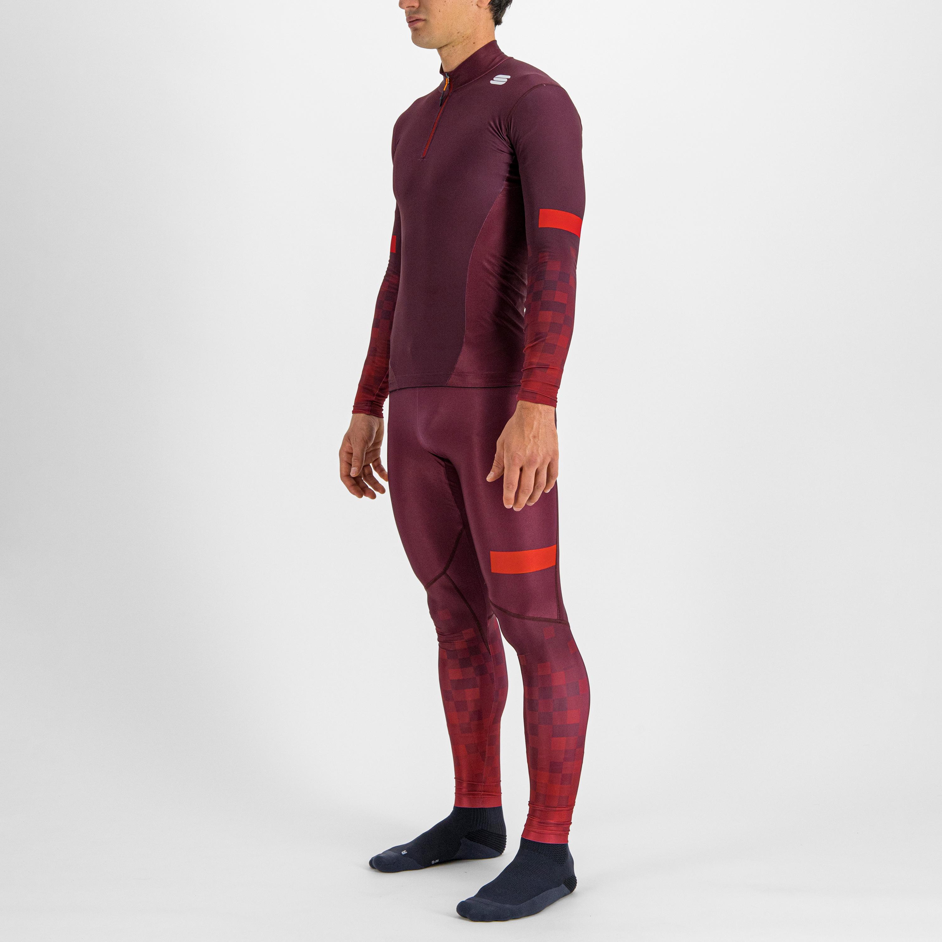 Squadra jersey - red wine / red rumba - sportful