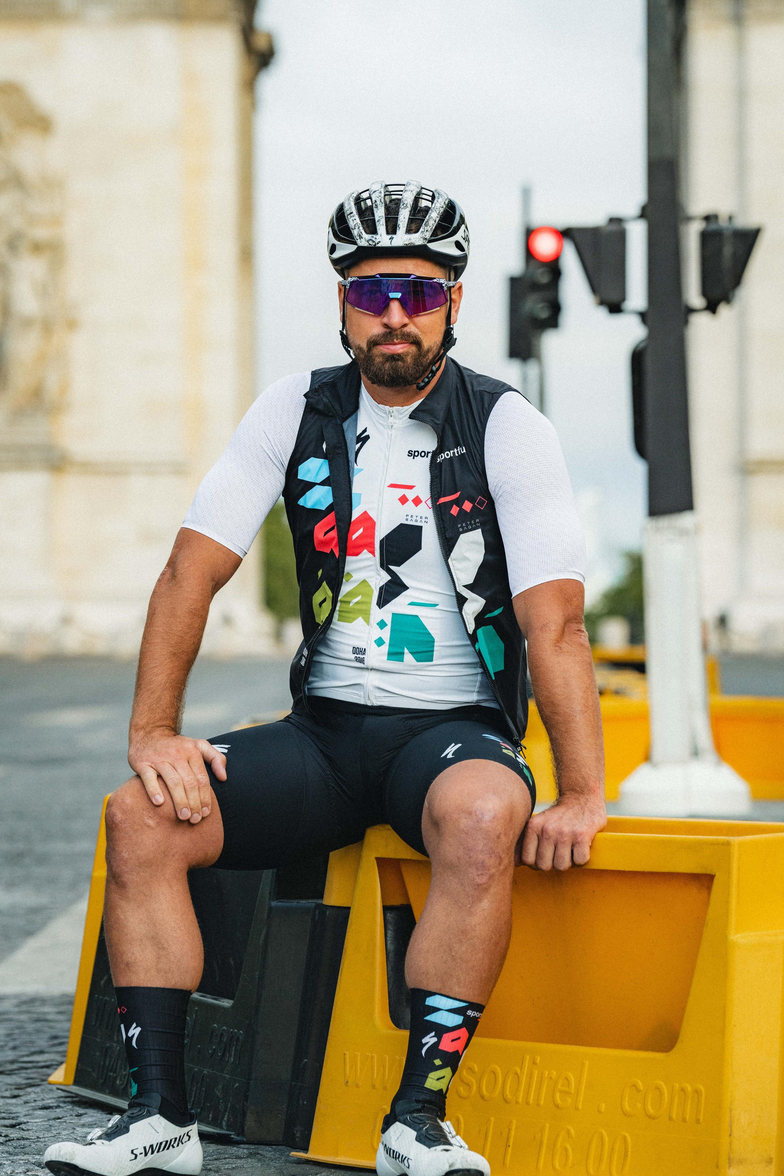 Sagan pro 2 vest - black - sagan 10th anniversary - sportful