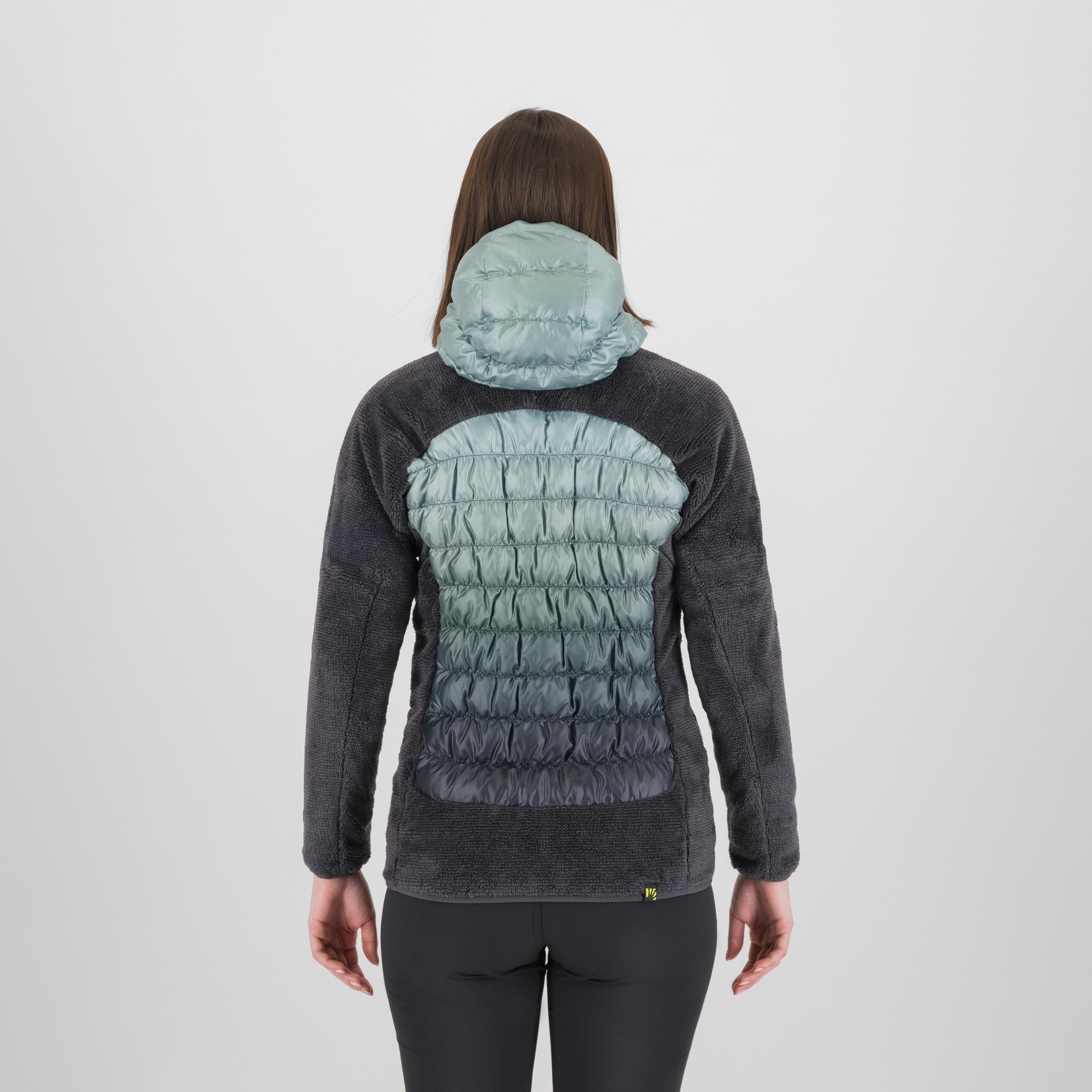 Smart w marmarole jacket - woodl.gray/aquifer - karpos