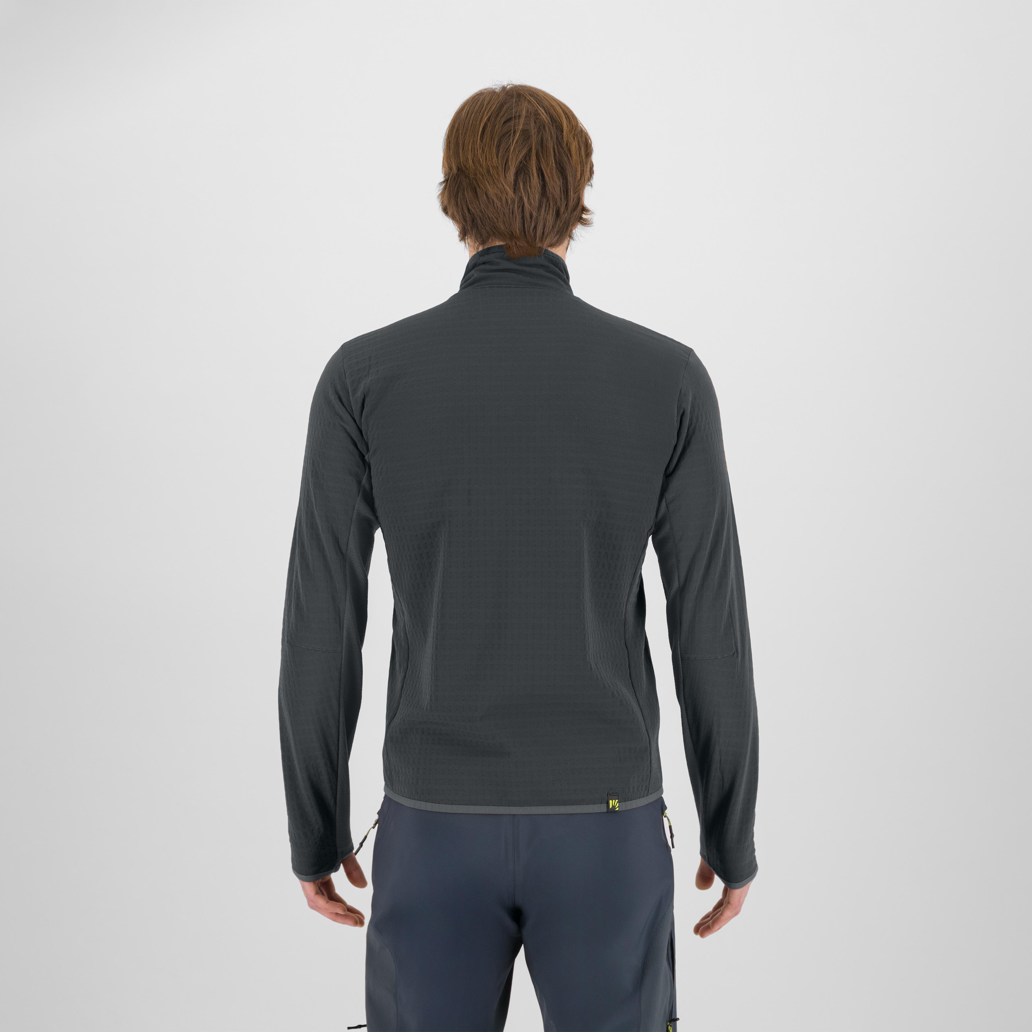 Marmolada fleece - woodl.gray/black - karpos
