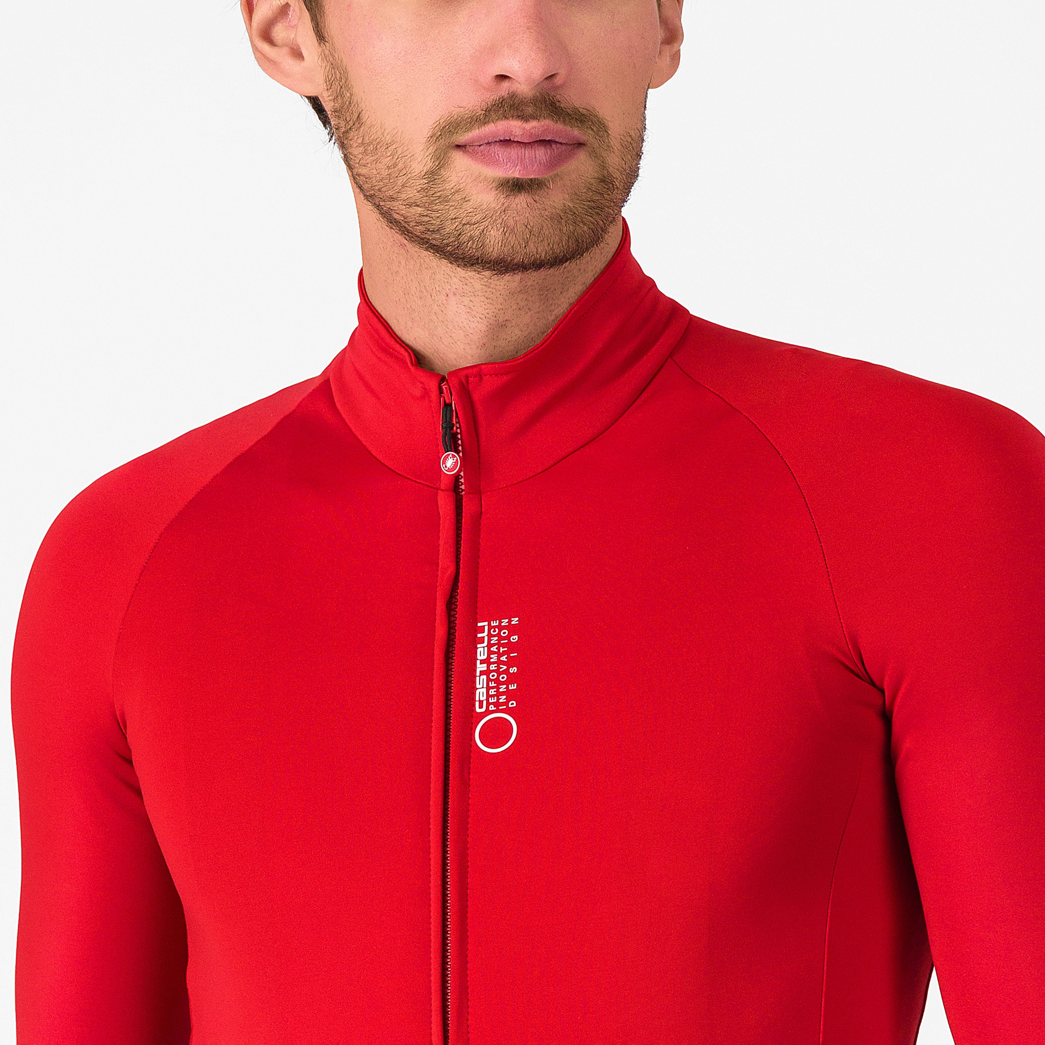 Do.di.ci. short sleeve jacket - rich red - castelli