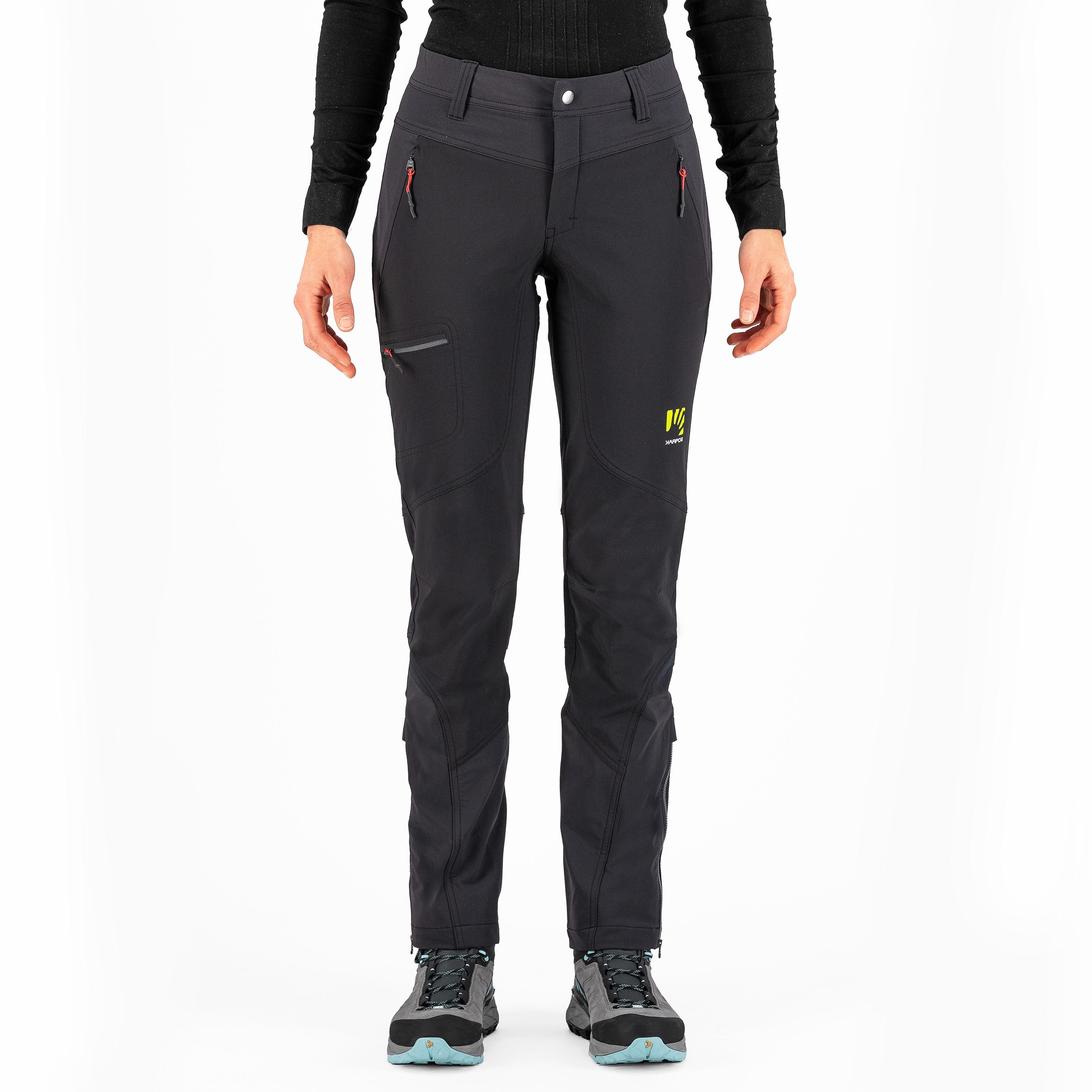Cevedale evo w pant - black dark grey - karpos