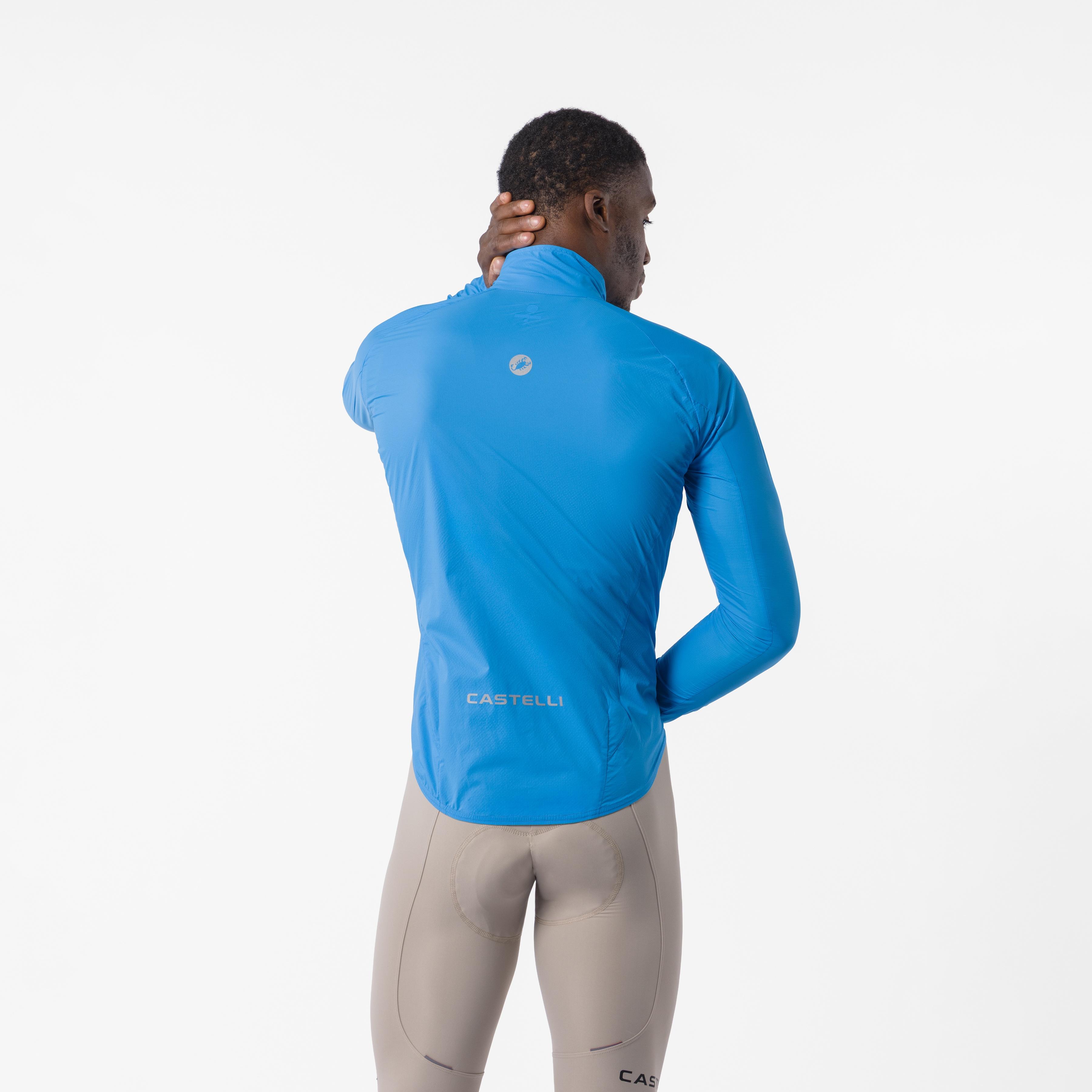 Transition air jacket - blue circuit - castelli