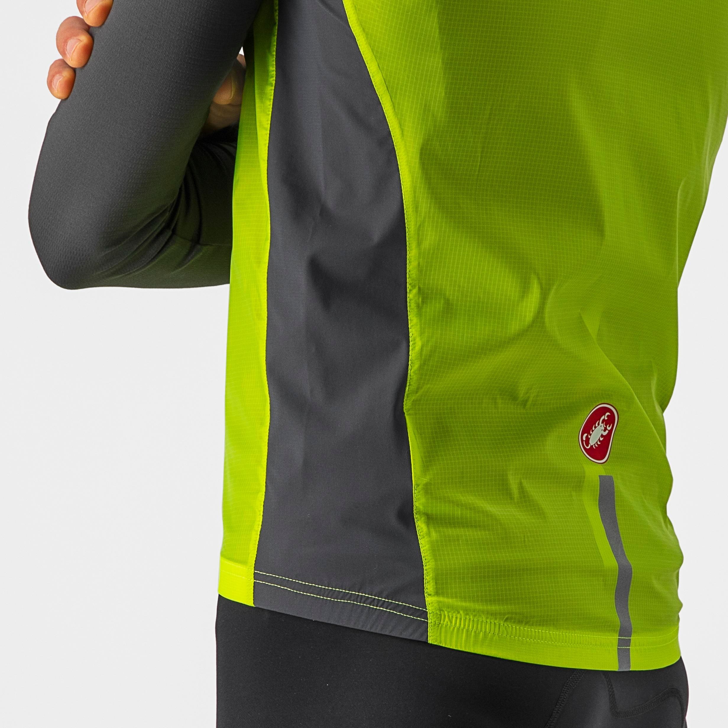 Squadra stretch vest - electric lime/dark gray - castelli