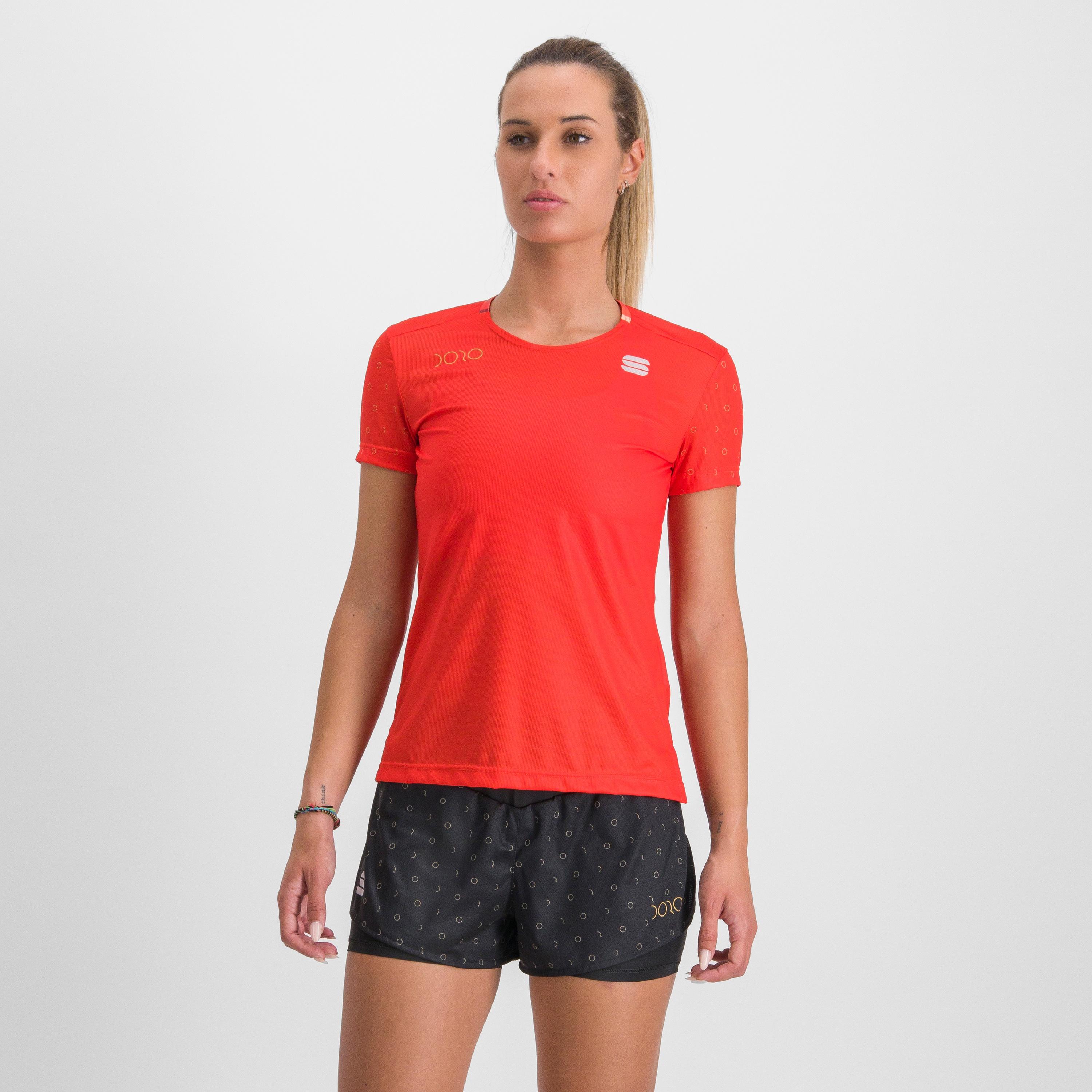 Doro cardio jersey short sleeve - chili red - sportful