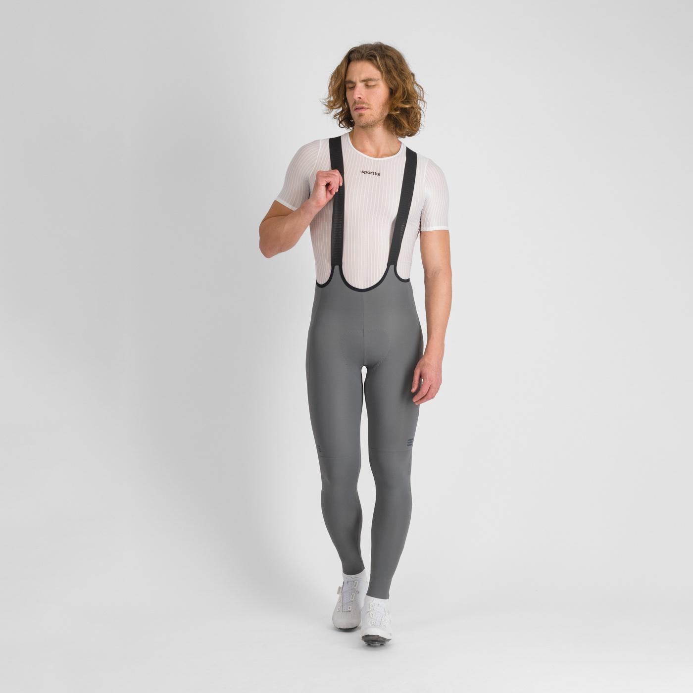 Srk shift bibtight - gun metal - sportful