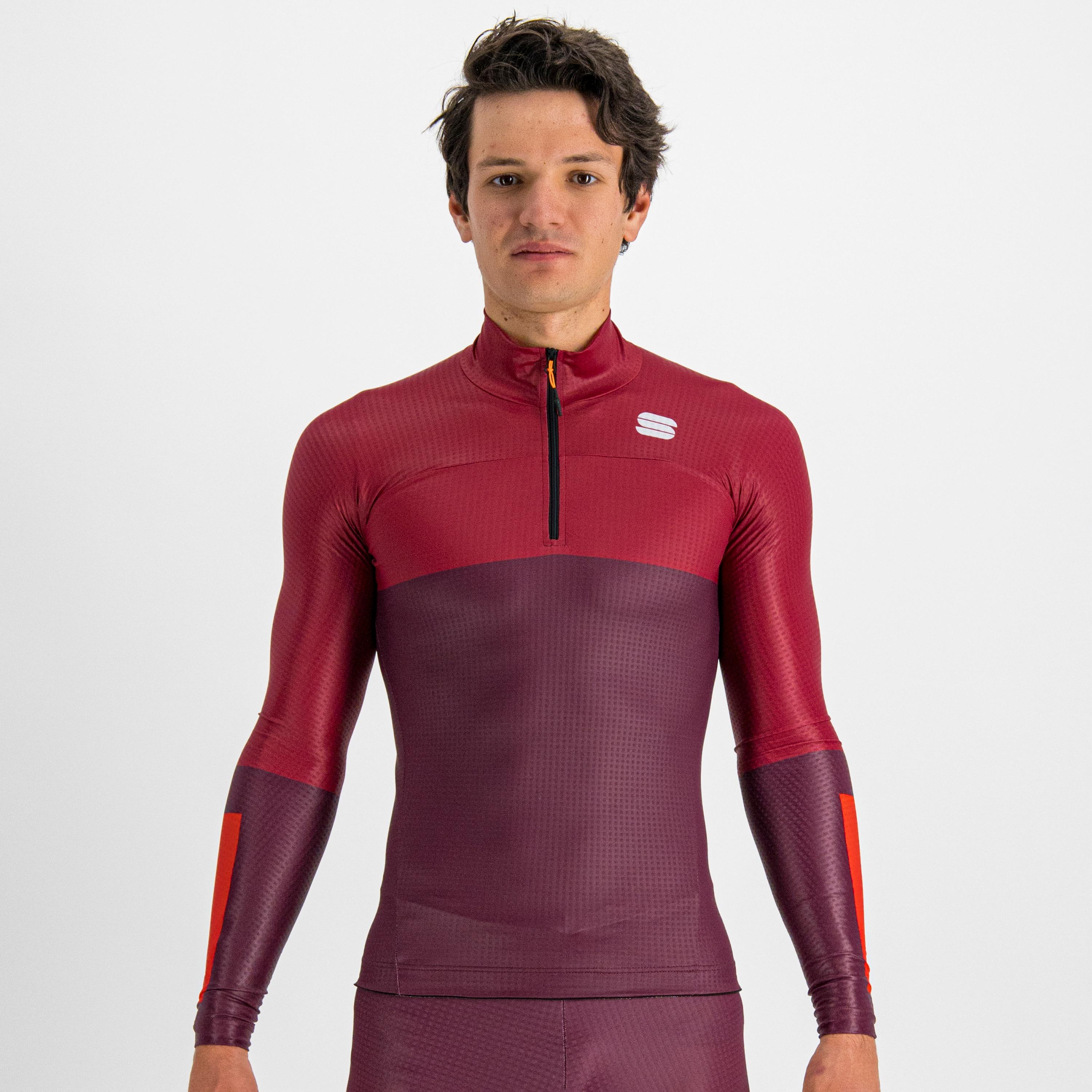 Apex jersey - red wine / red rumba - sportful