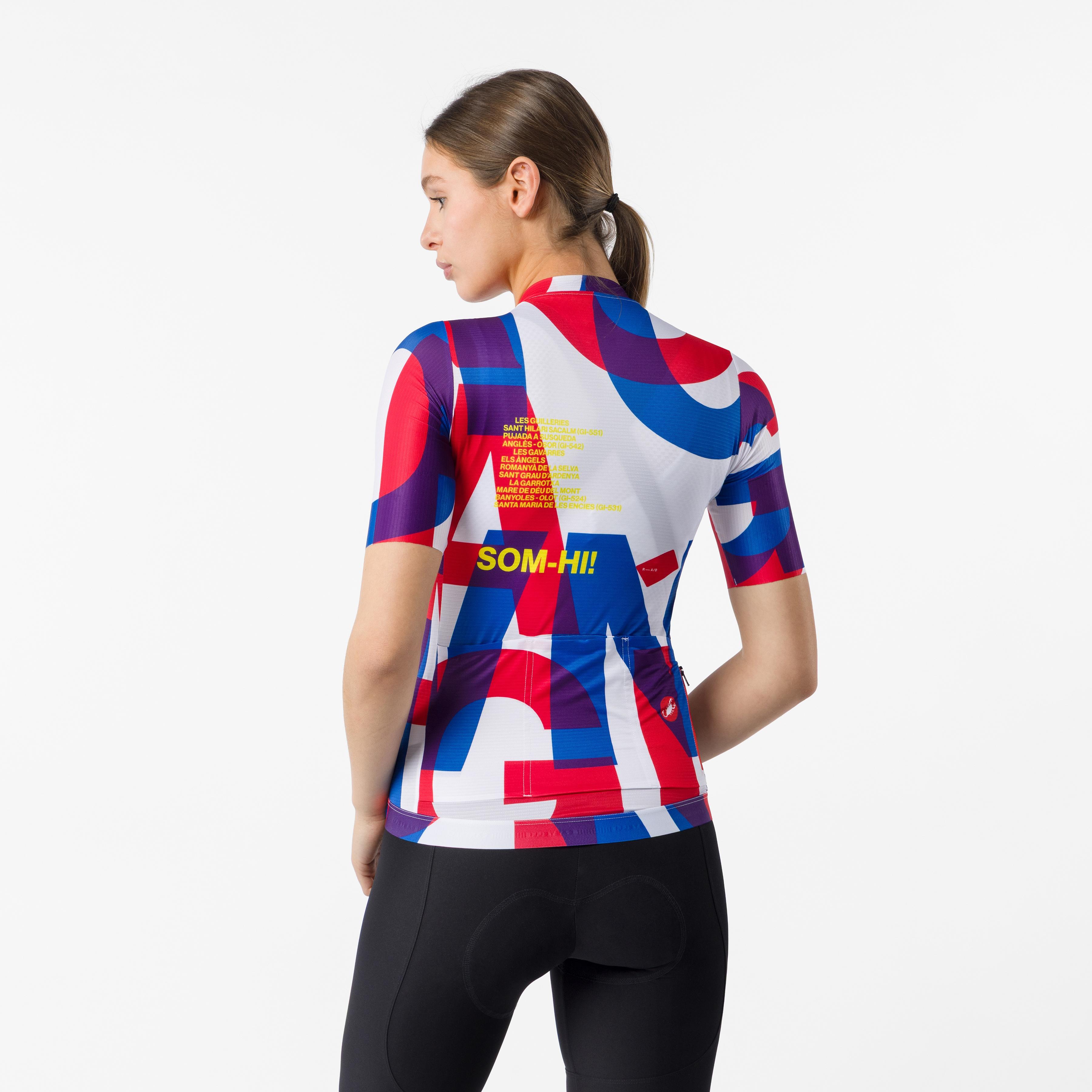 Espresso 2 w jersey - white zip - castelli