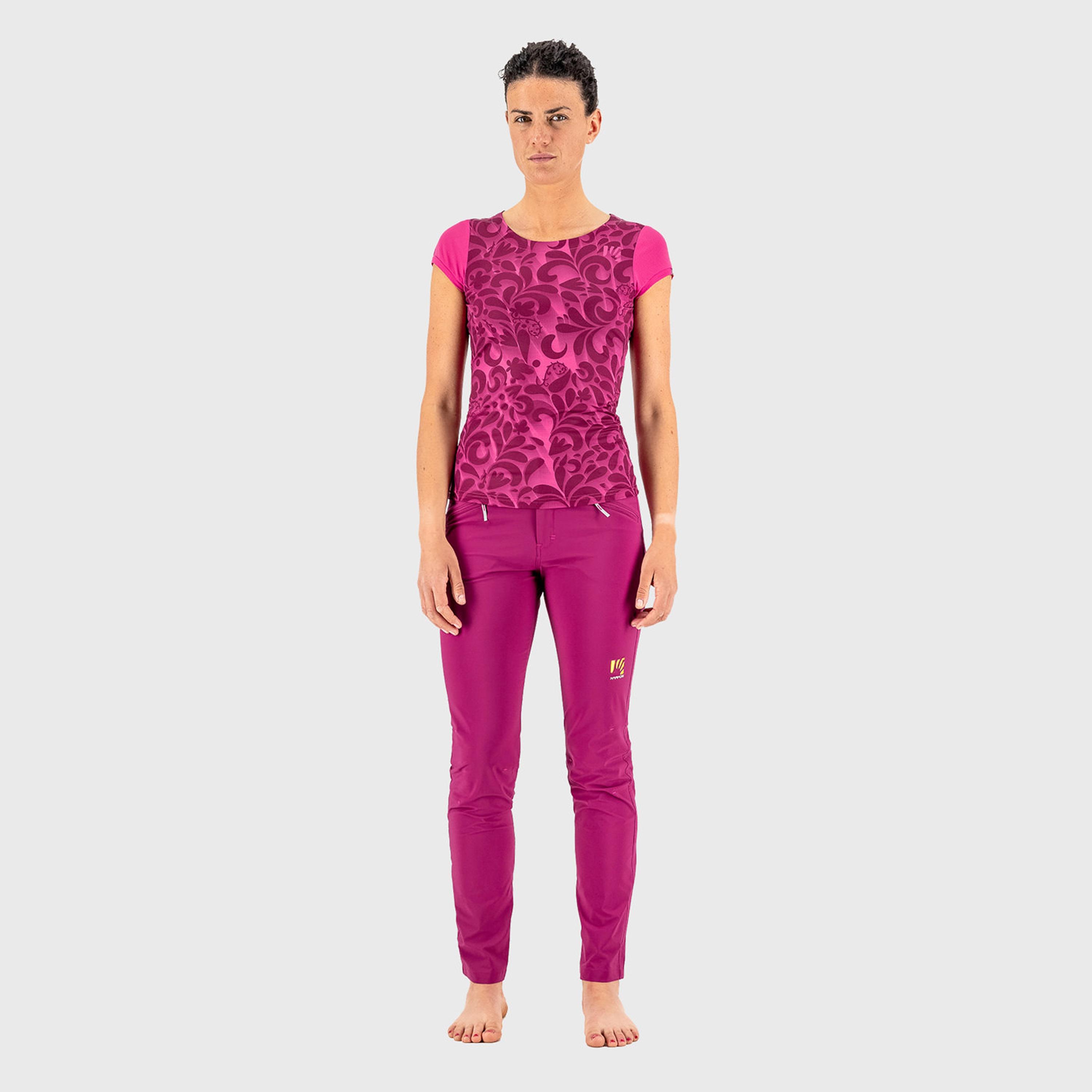 Loma print w jersey - cabaret/white - karpos