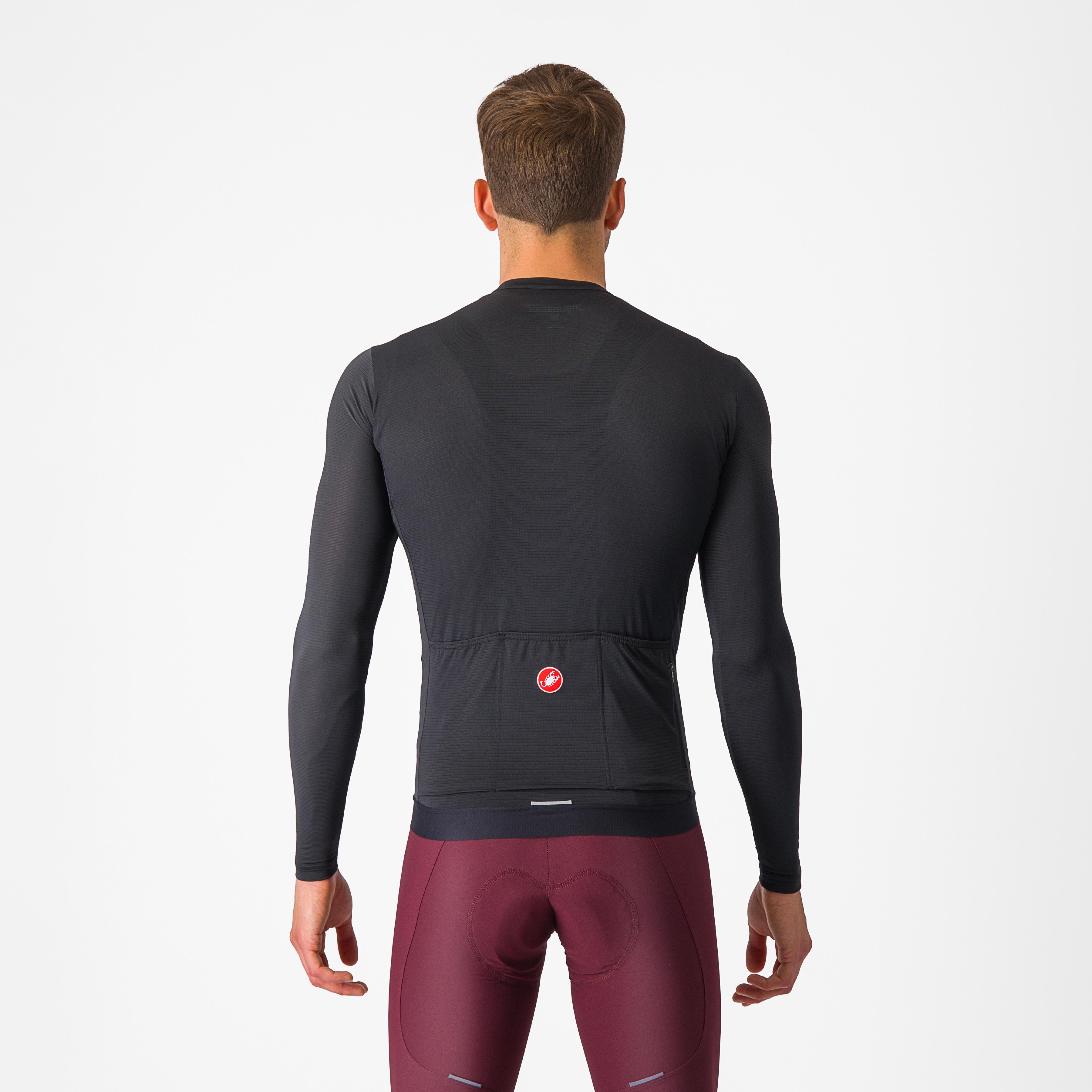 Espresso ls jersey - light black/dark gray - castelli