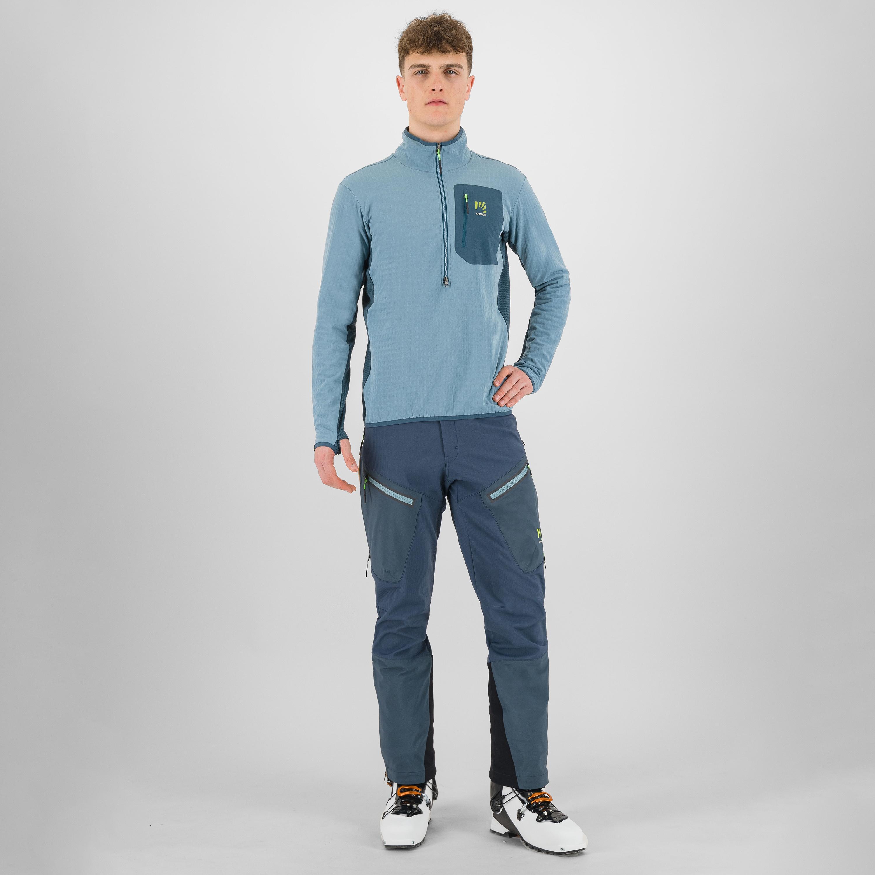 Marmolada fleece anorak - smoke stargazer - karpos