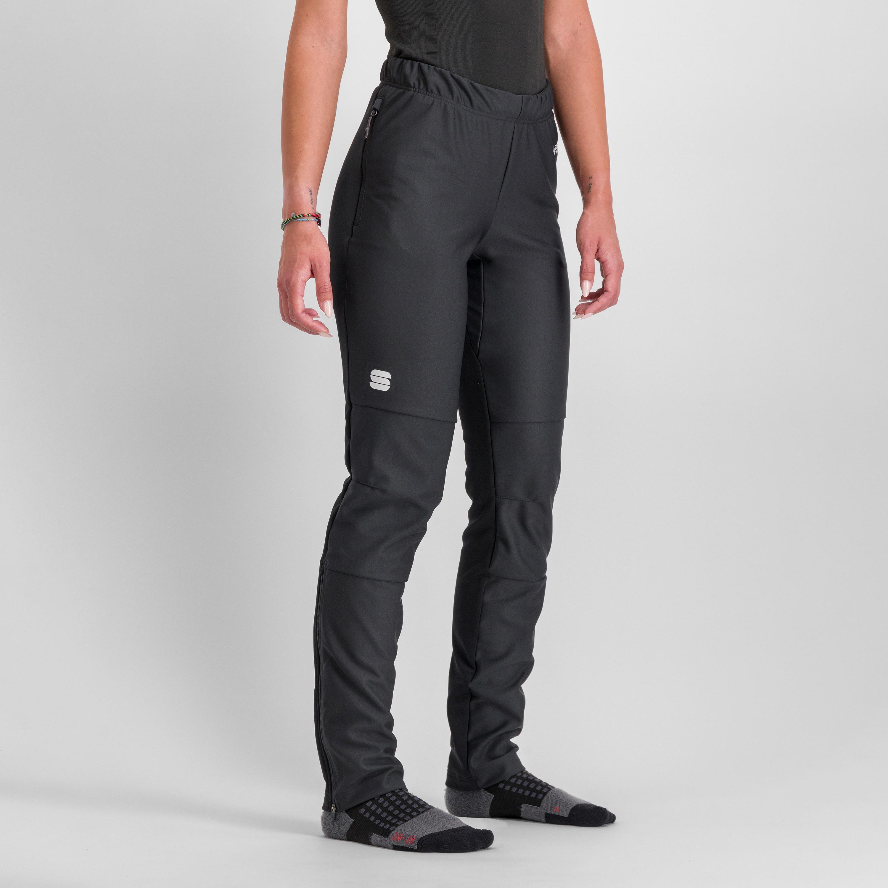 Squadra w pant short zip - black - sportful