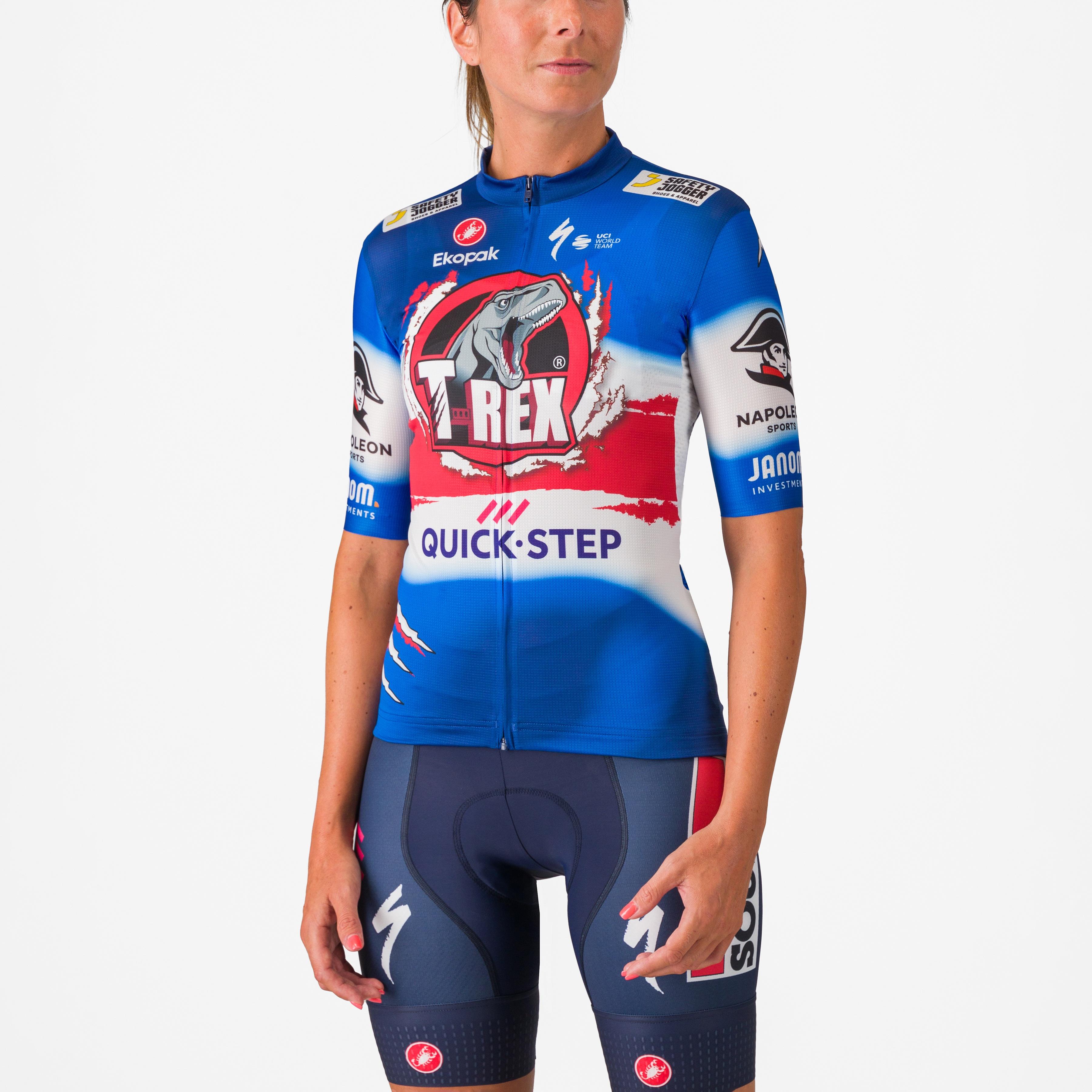 Competizione 3 w jersey - vuelta ceramic blue - castelli