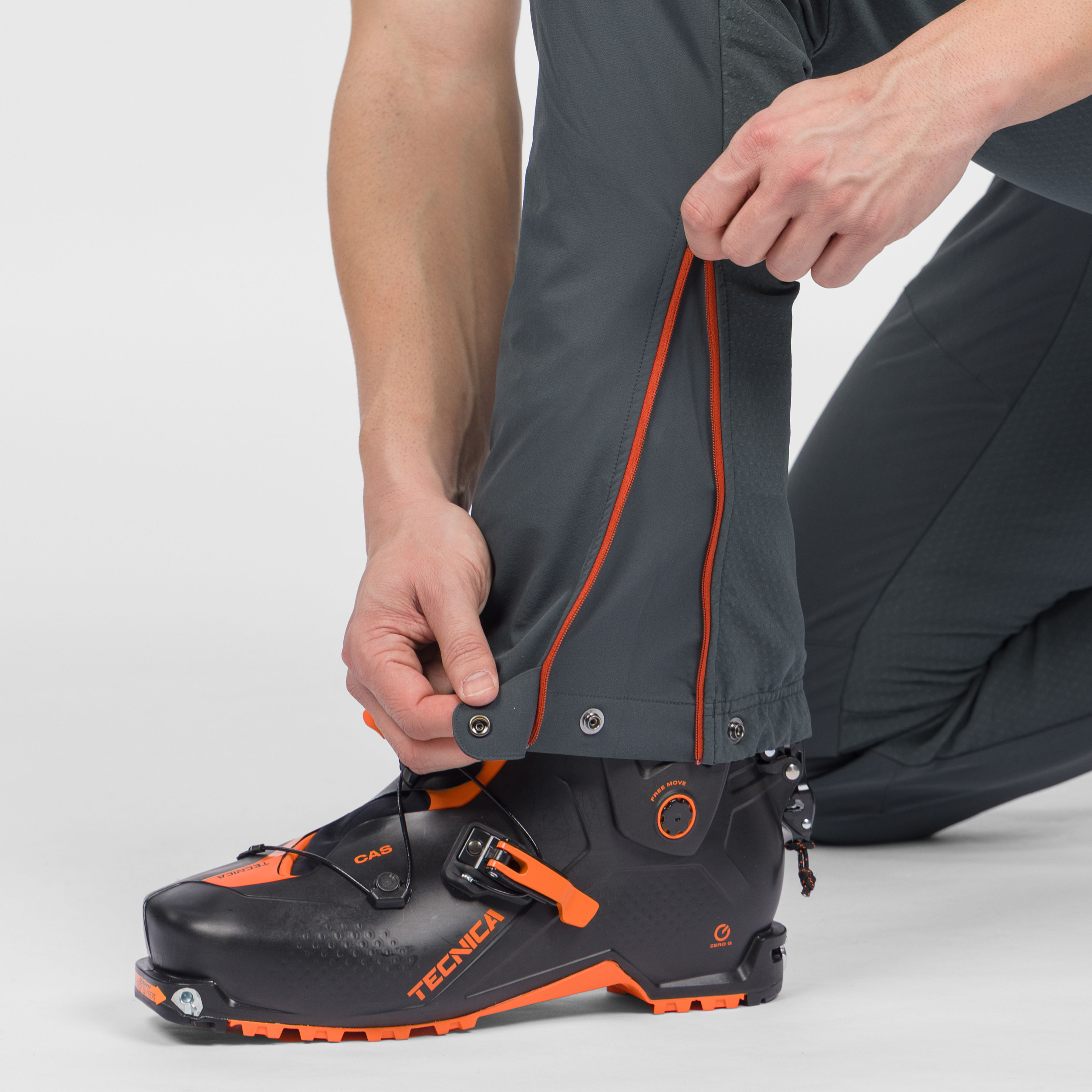 Alagna plus 2.0 pants - woodl.gray/fire - karpos
