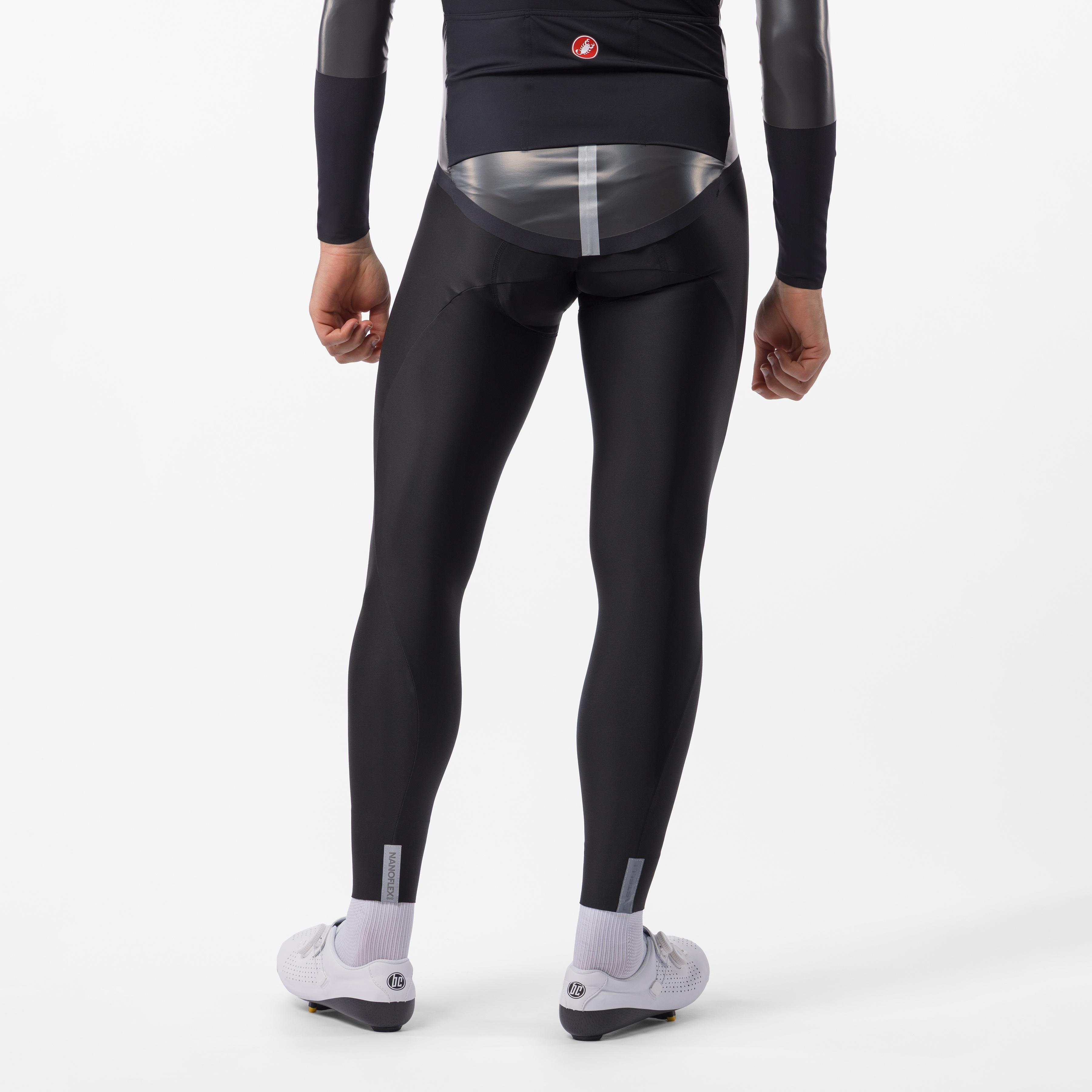 Nano rain bibtight - black - castelli