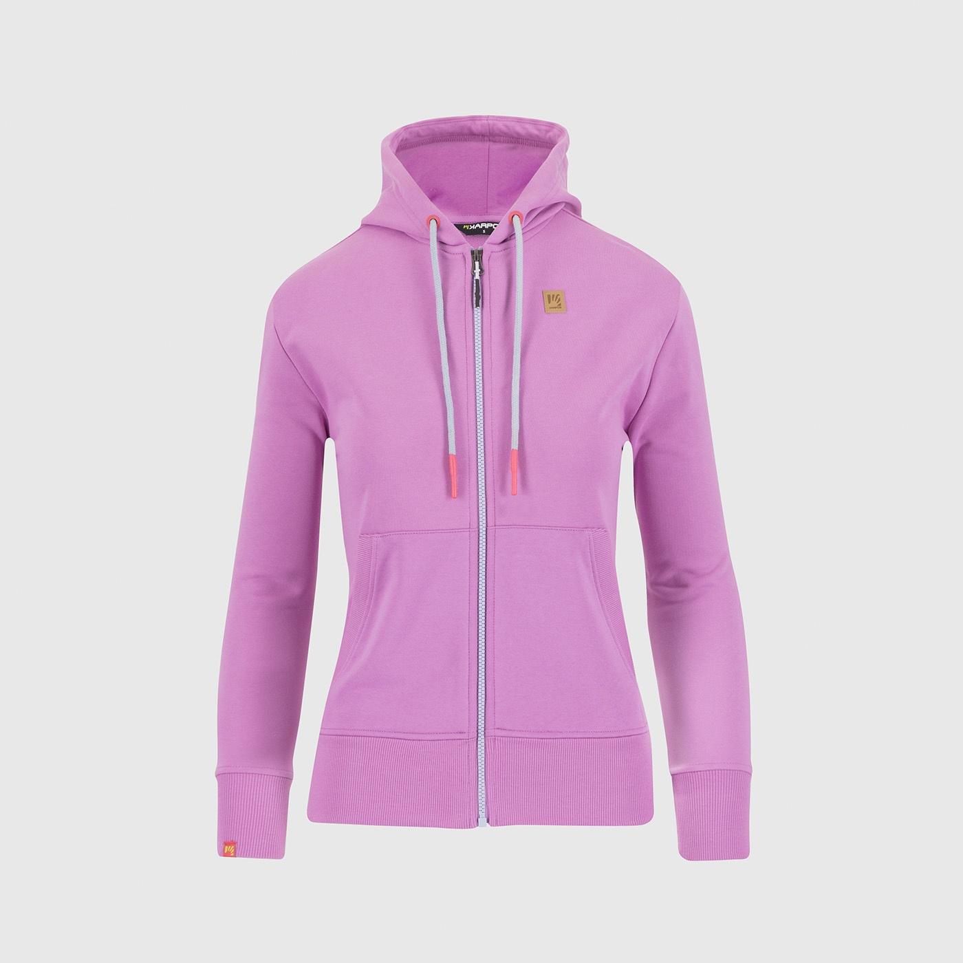 Volpe w full zip hoodie - bloom - karpos