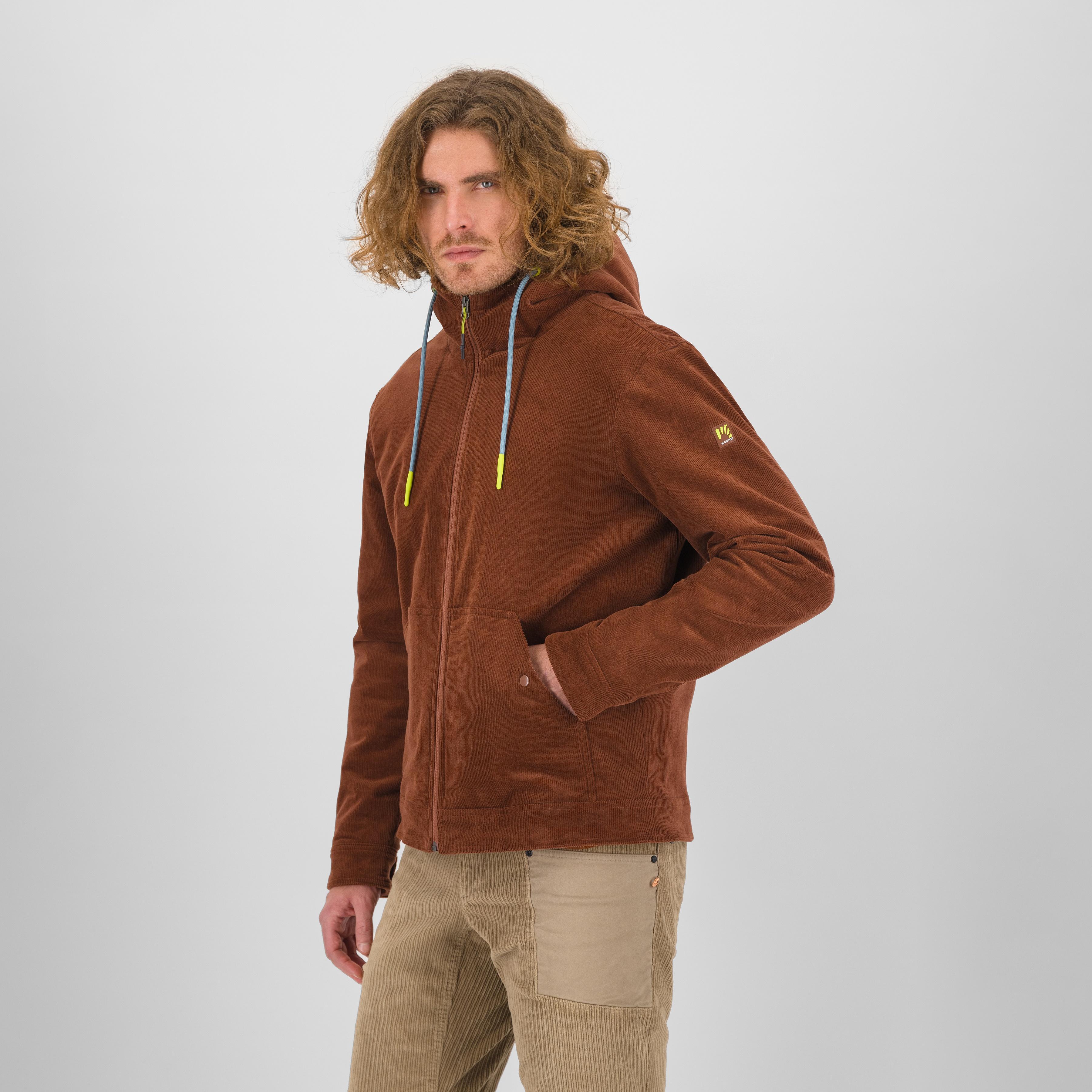 Ghiro hoodie jacket - mahogany - karpos