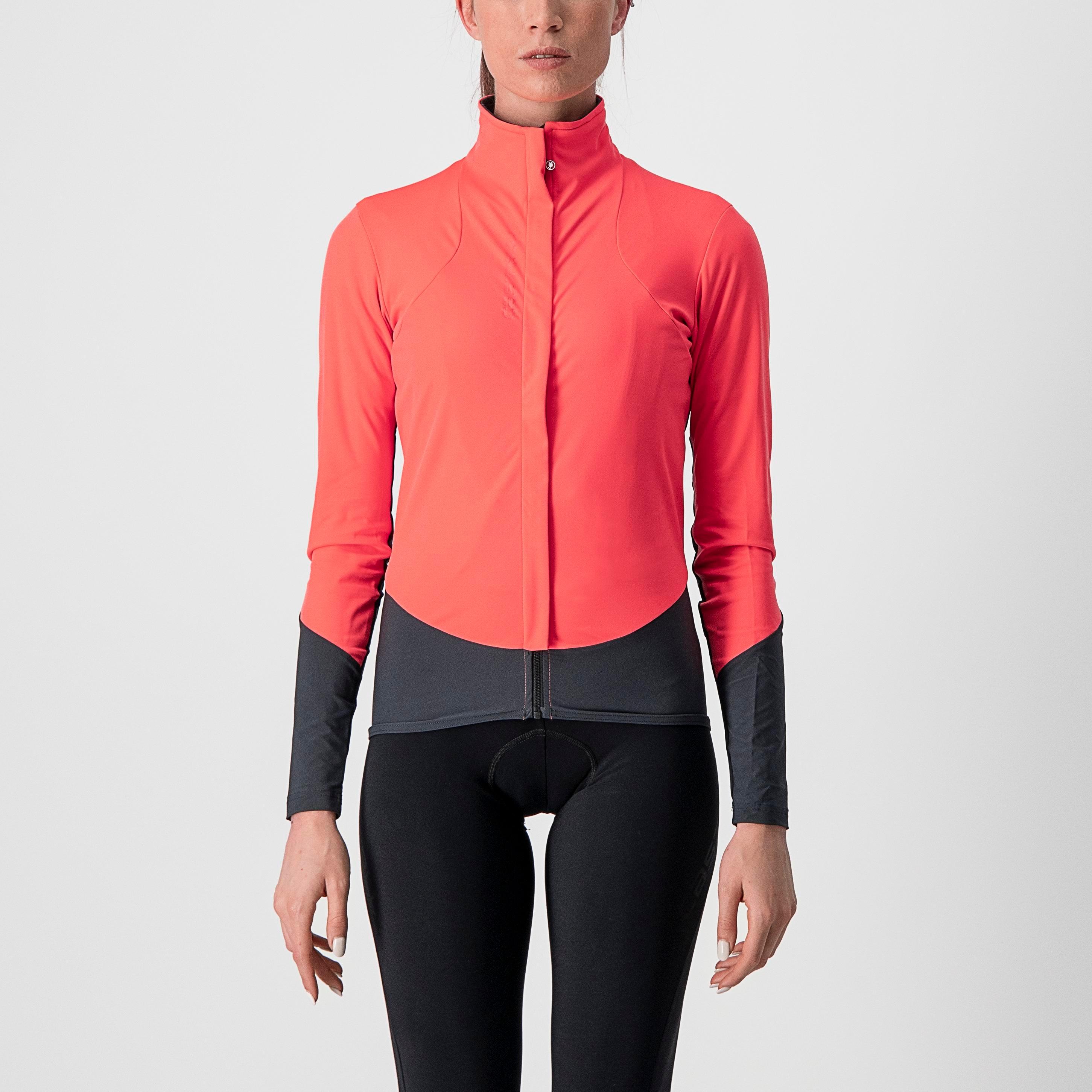 Beta ros w jacket - brilliant pink/dark gray - castelli