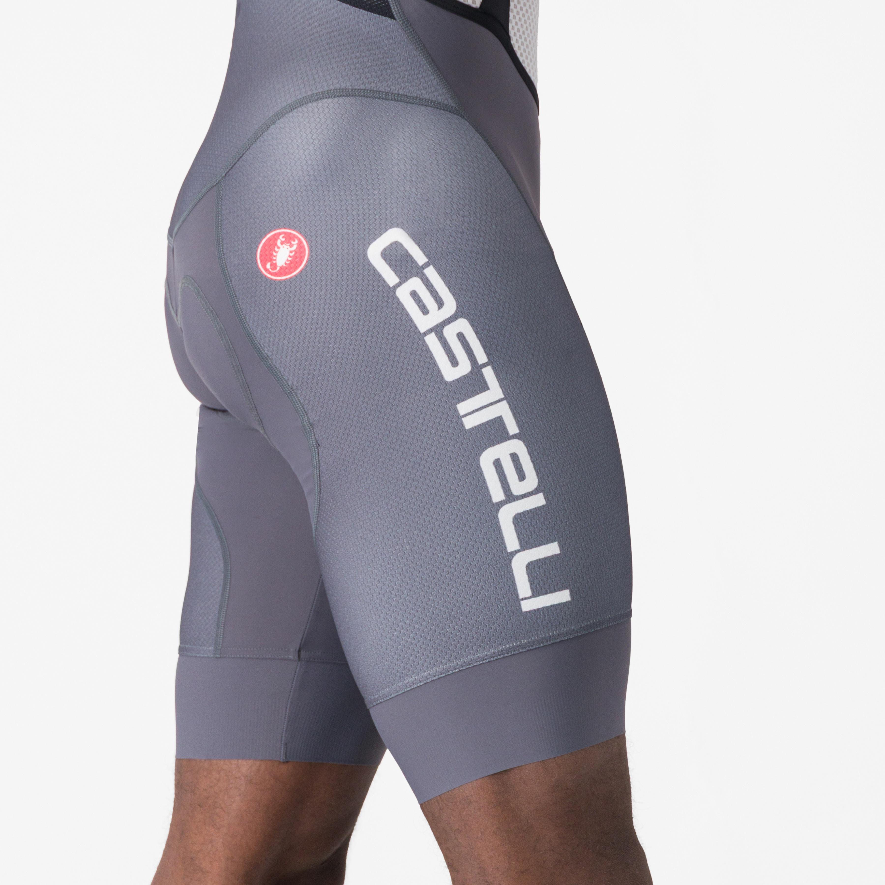 Competizione 2 kit bibshort - smoky gray - castelli