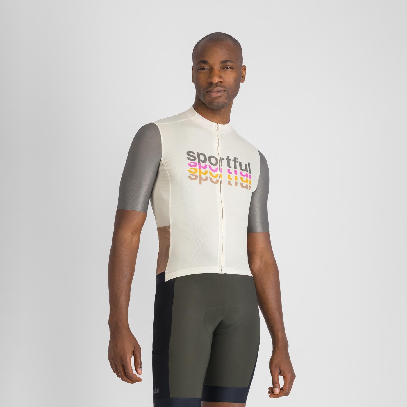 Supergiara 2 logo jersey - cream - sportful