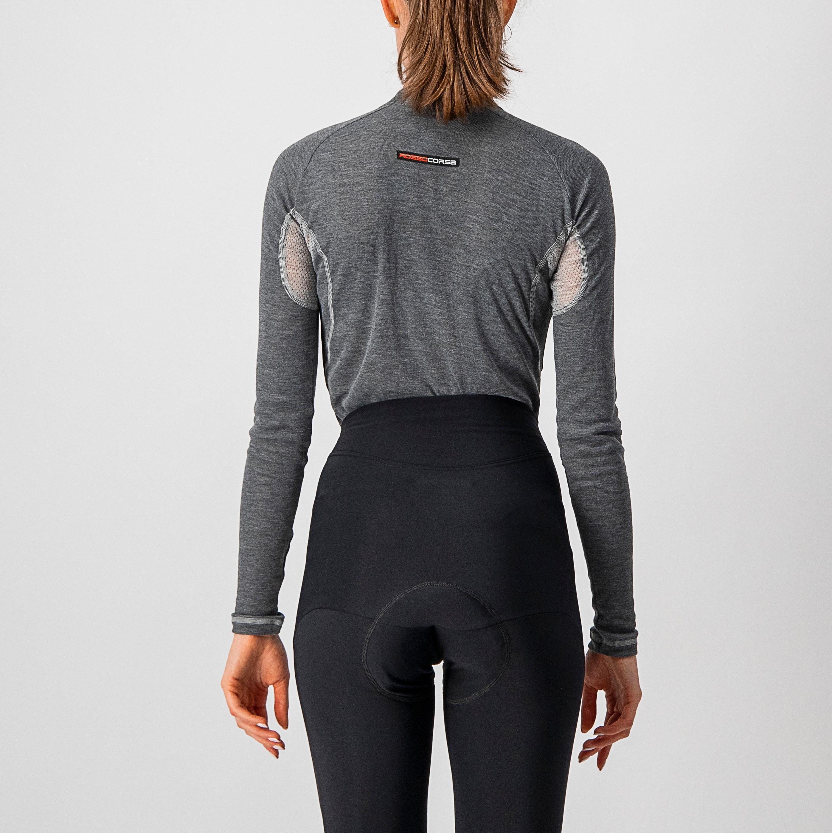 Flanders 2 w warm long sleeve - gray - castelli