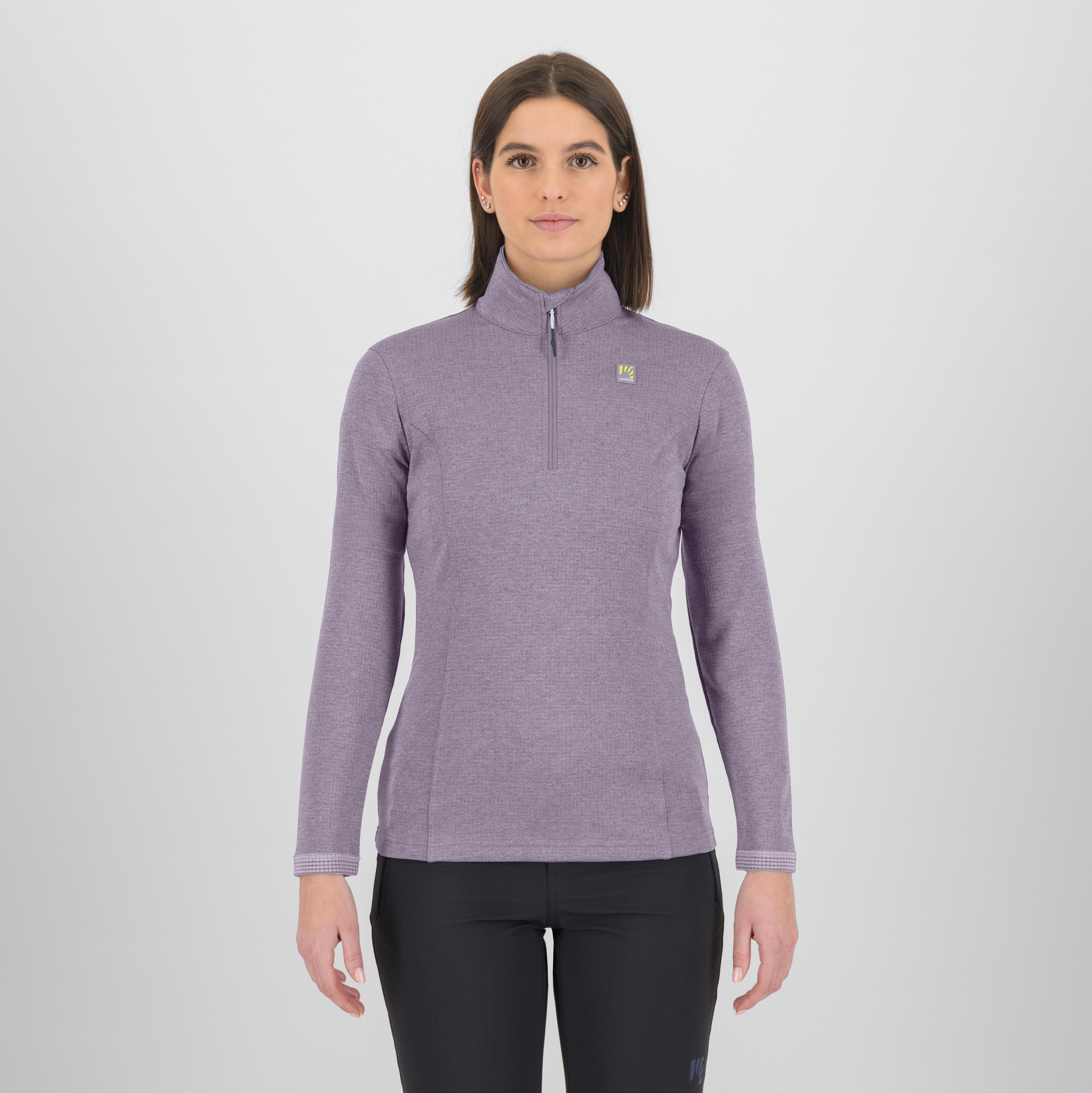 Pizzocco w half zip - lavender - karpos