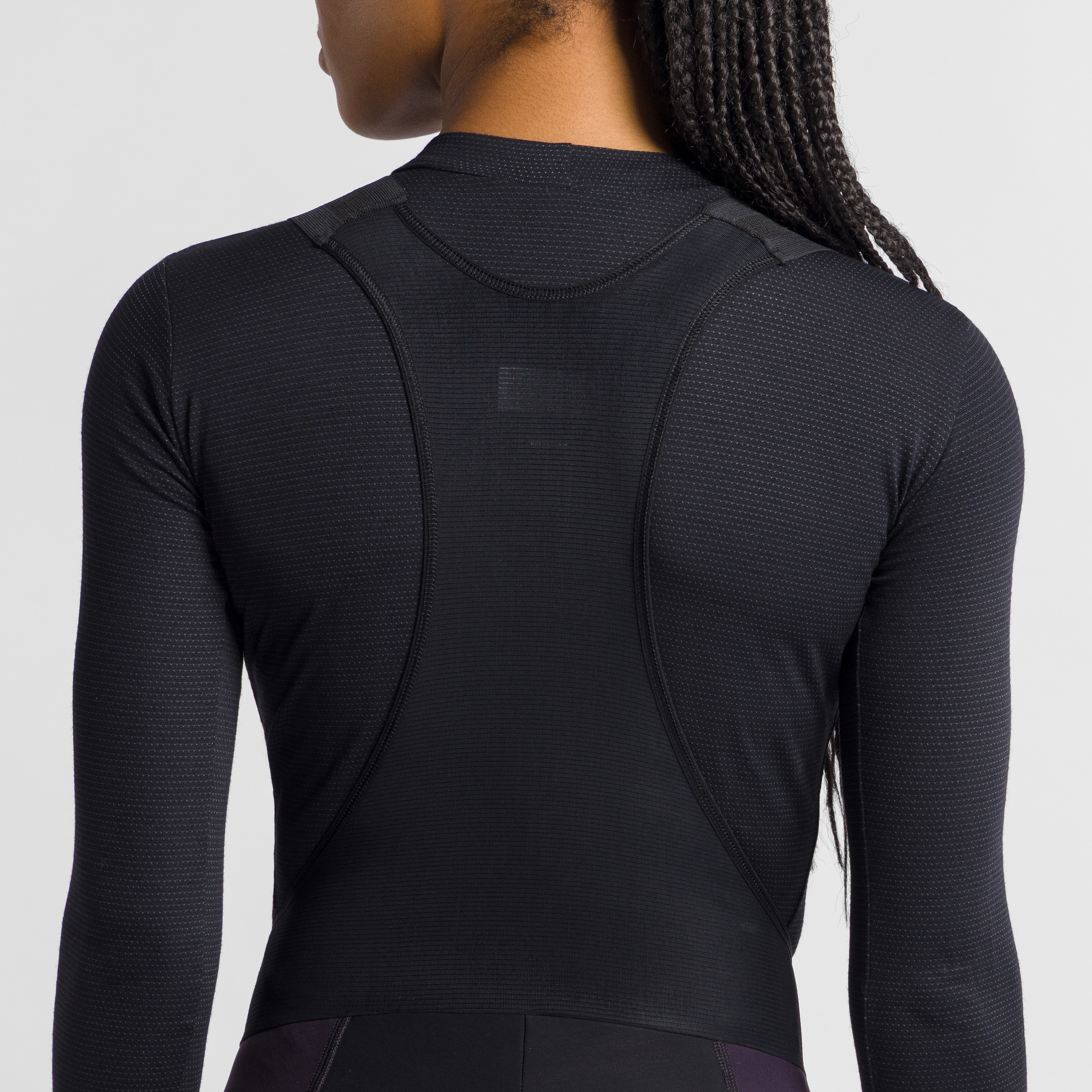 Supergiara 2 w bibtight - black metro purple - sportful