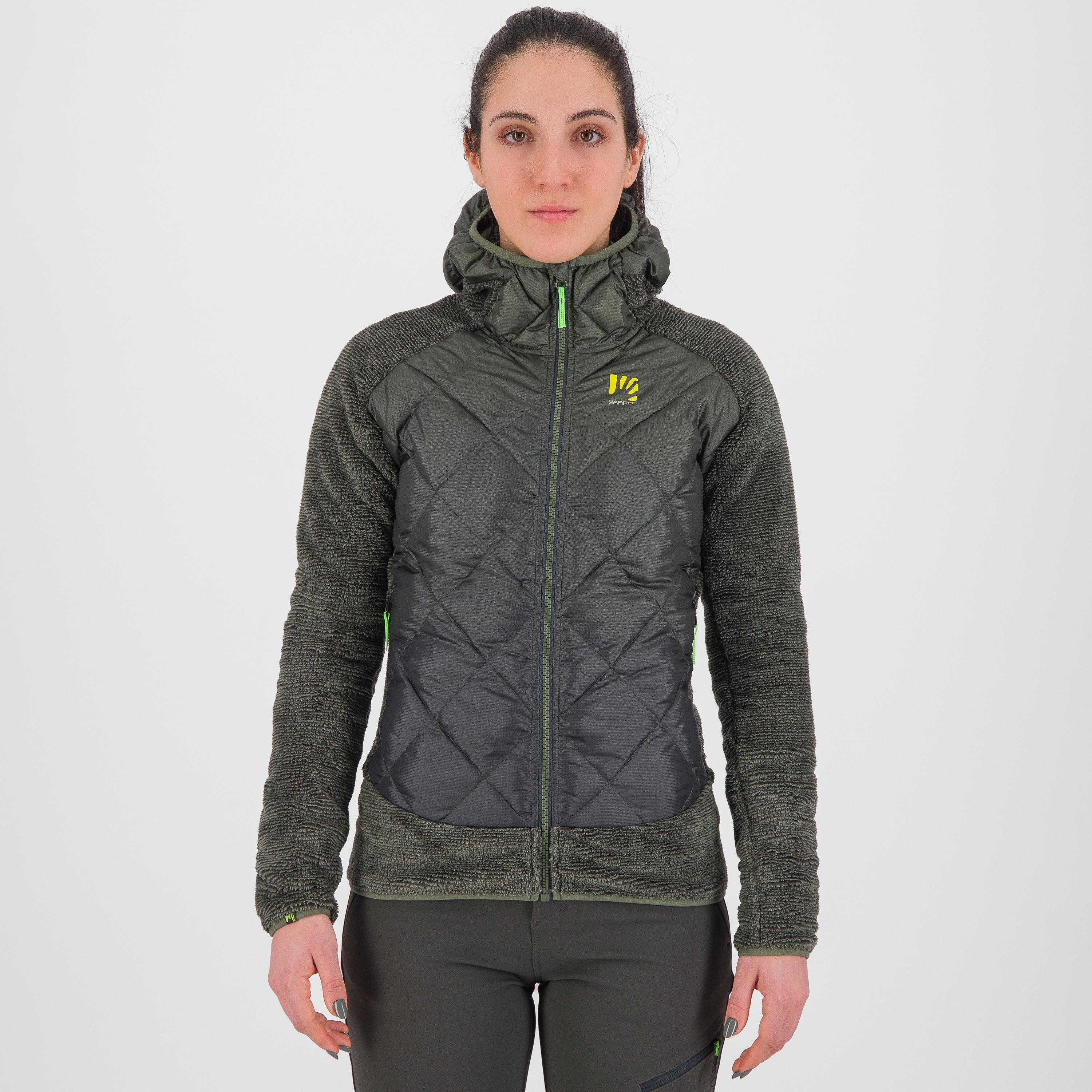 Smart w marmarole jacket - black sand/thyme - karpos