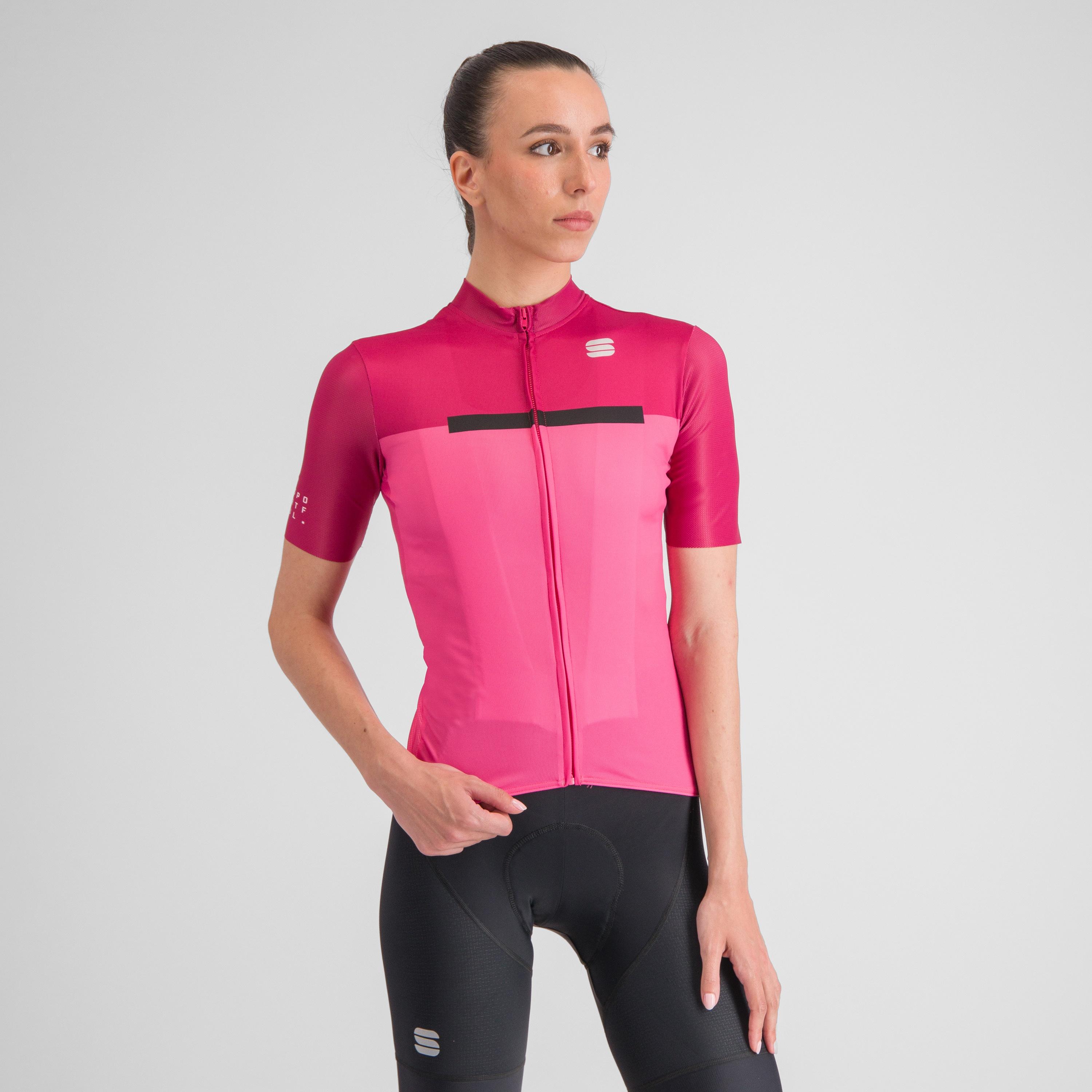 Pista w jersey - carmine rose cyclamen - sportful