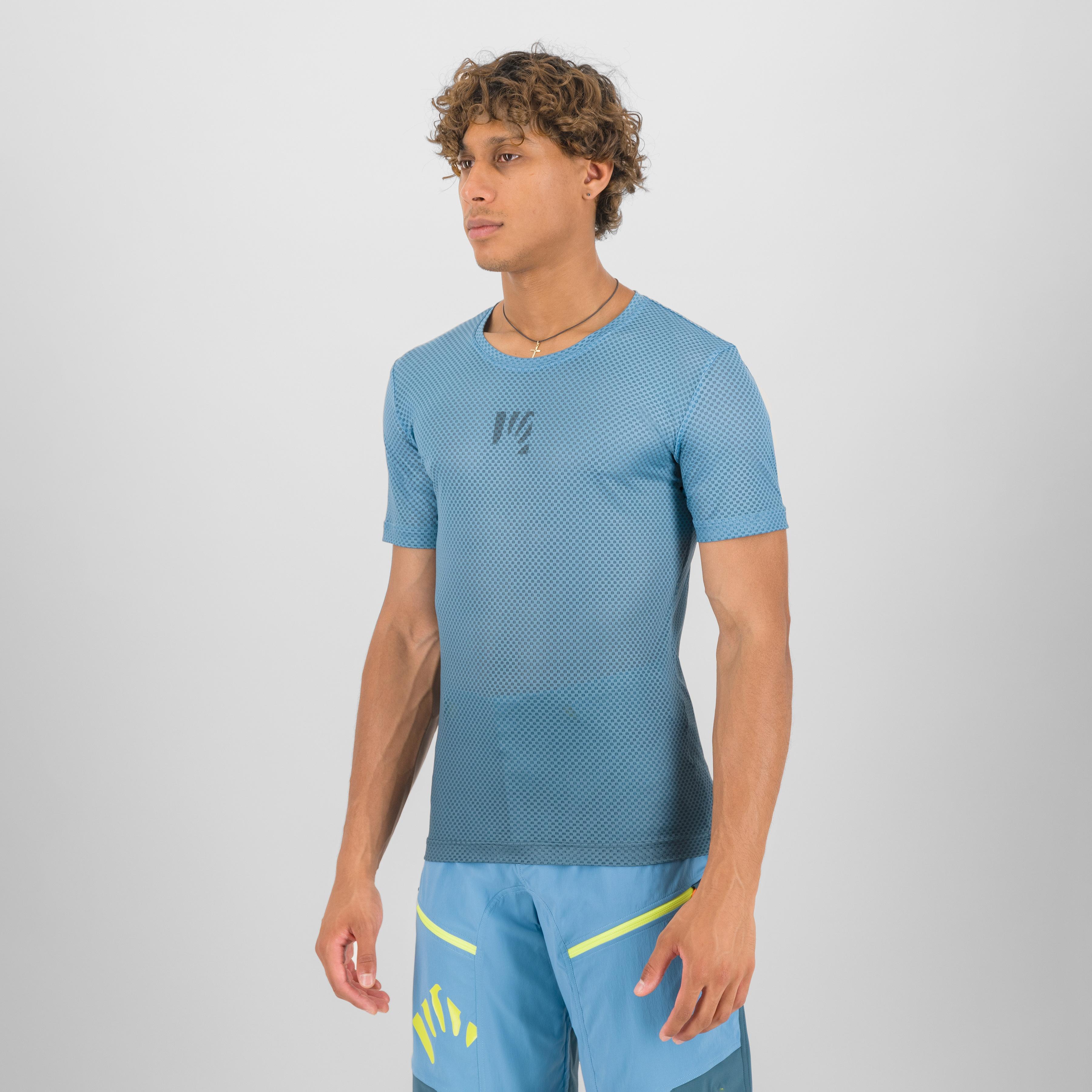 Verve mesh t-shirt - stargazer/niagara - karpos