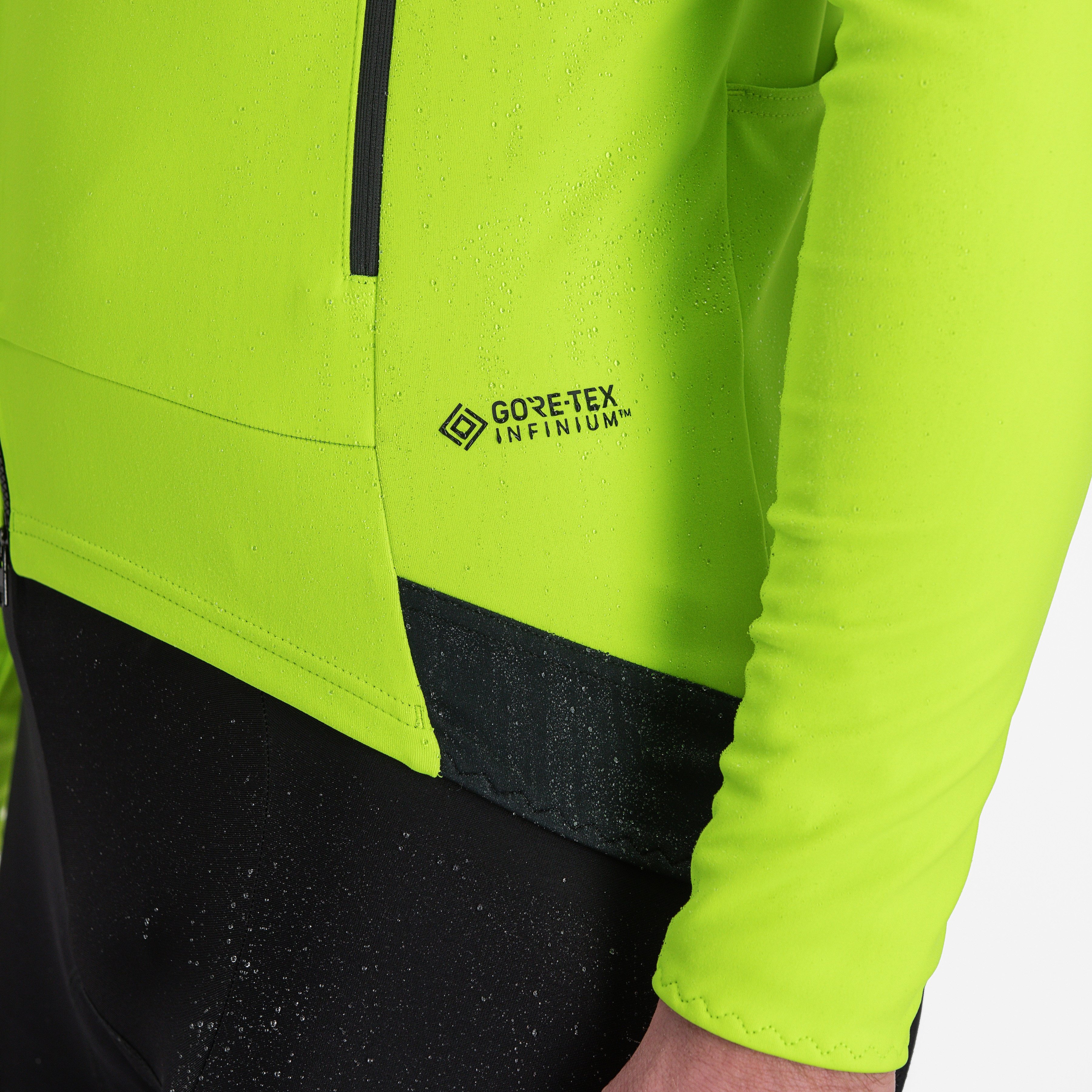 Perfetto ros 2 jacket - electric lime/dark gray - castelli