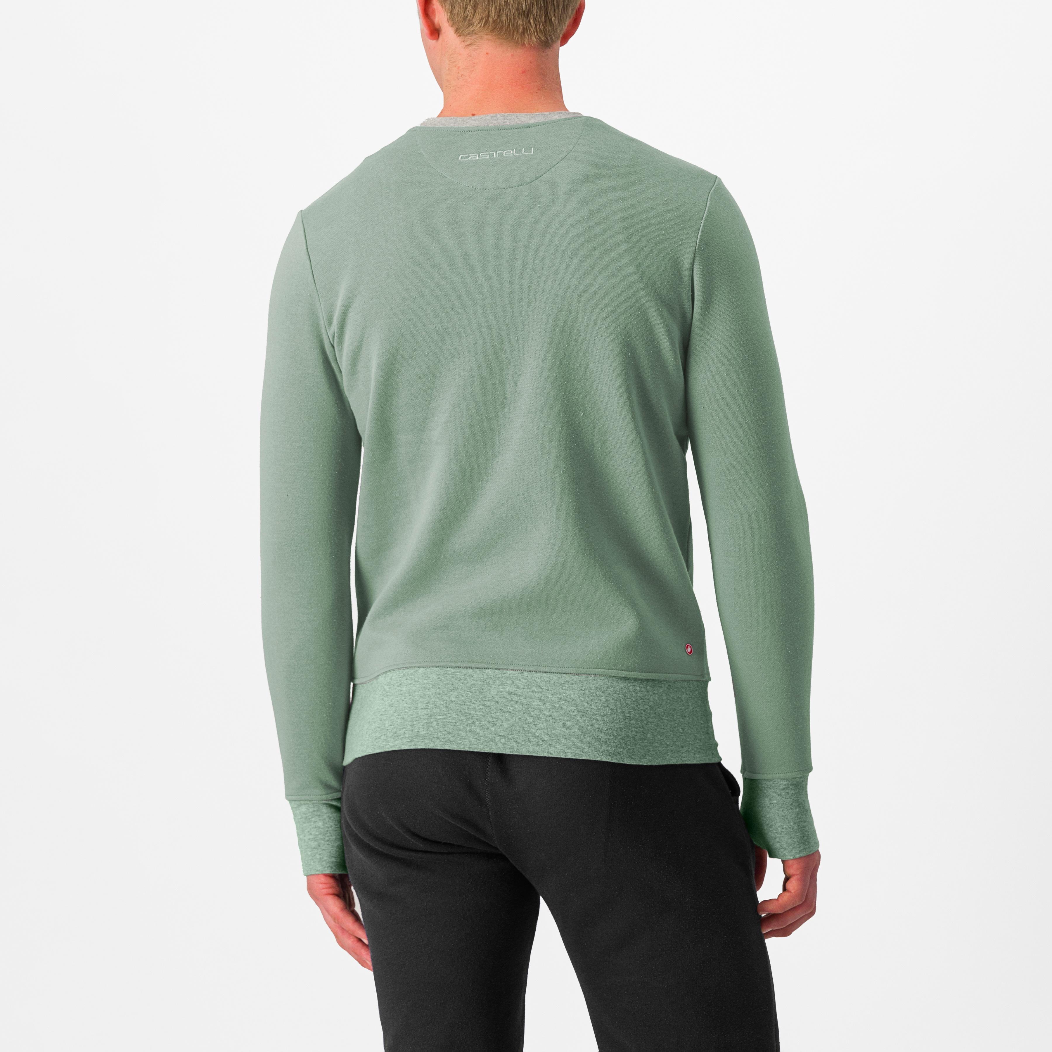 Logo sweatshirt - defender green - castelli