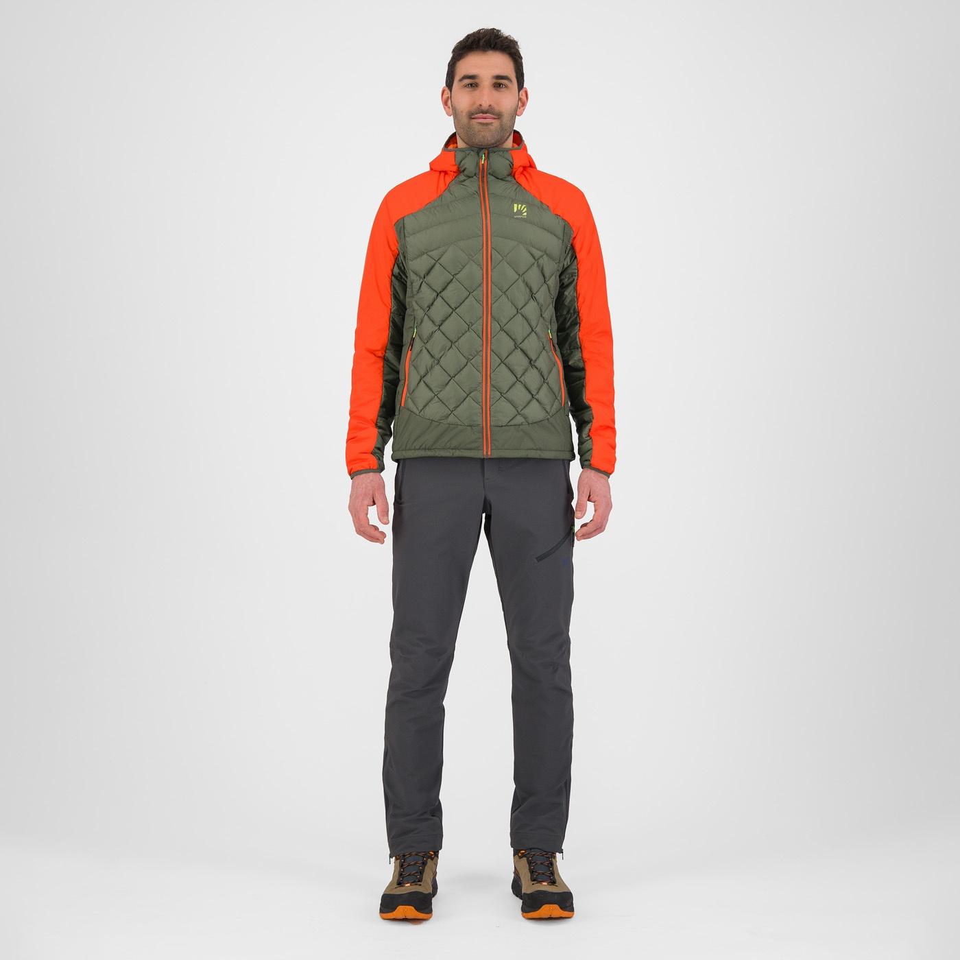 Lastei active plus jacket - thyme/spicy orange - karpos