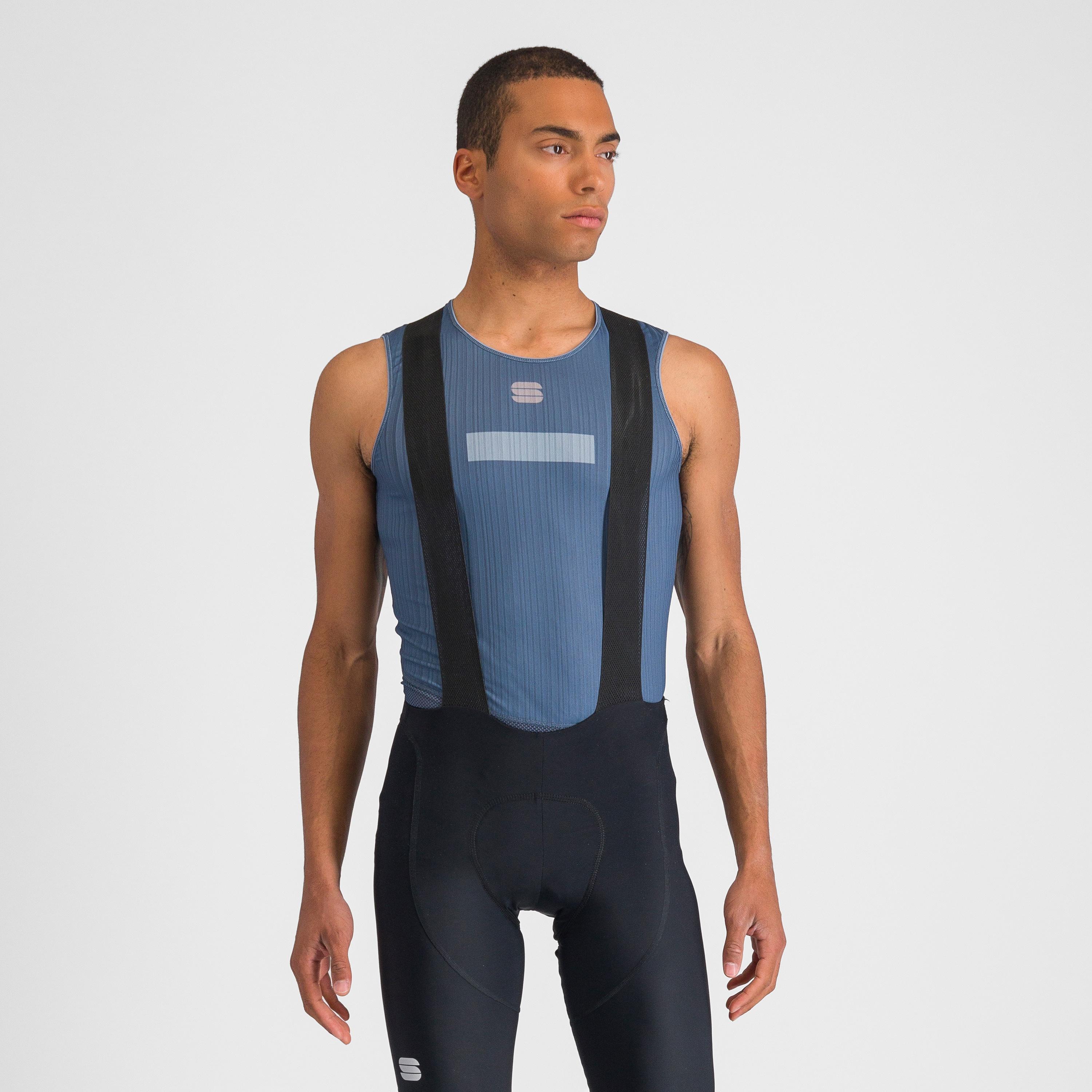 Pro baselayer sleeveless - blue sea cement - sportful