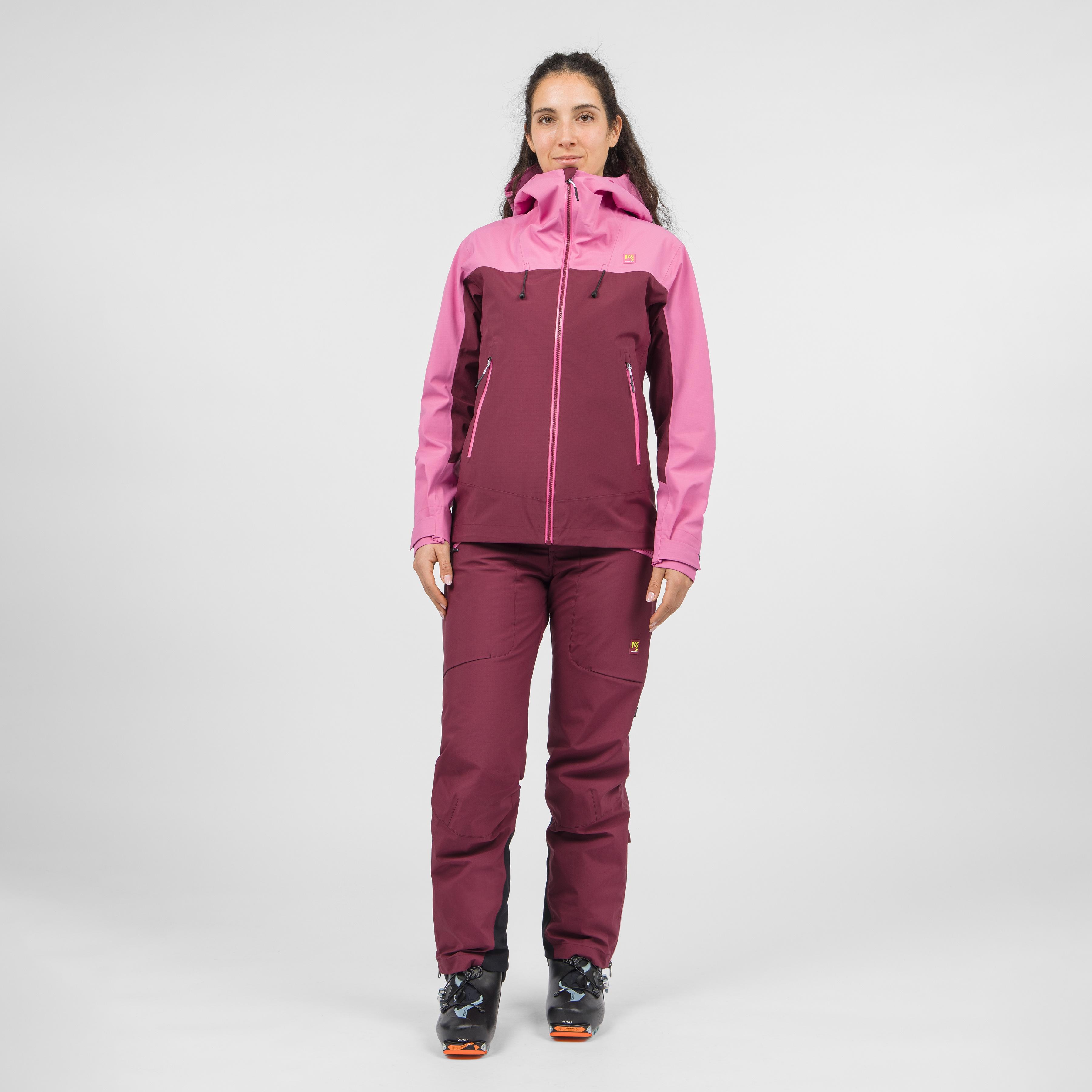 Storm 2.0 w jacket - crimson/pink power - karpos