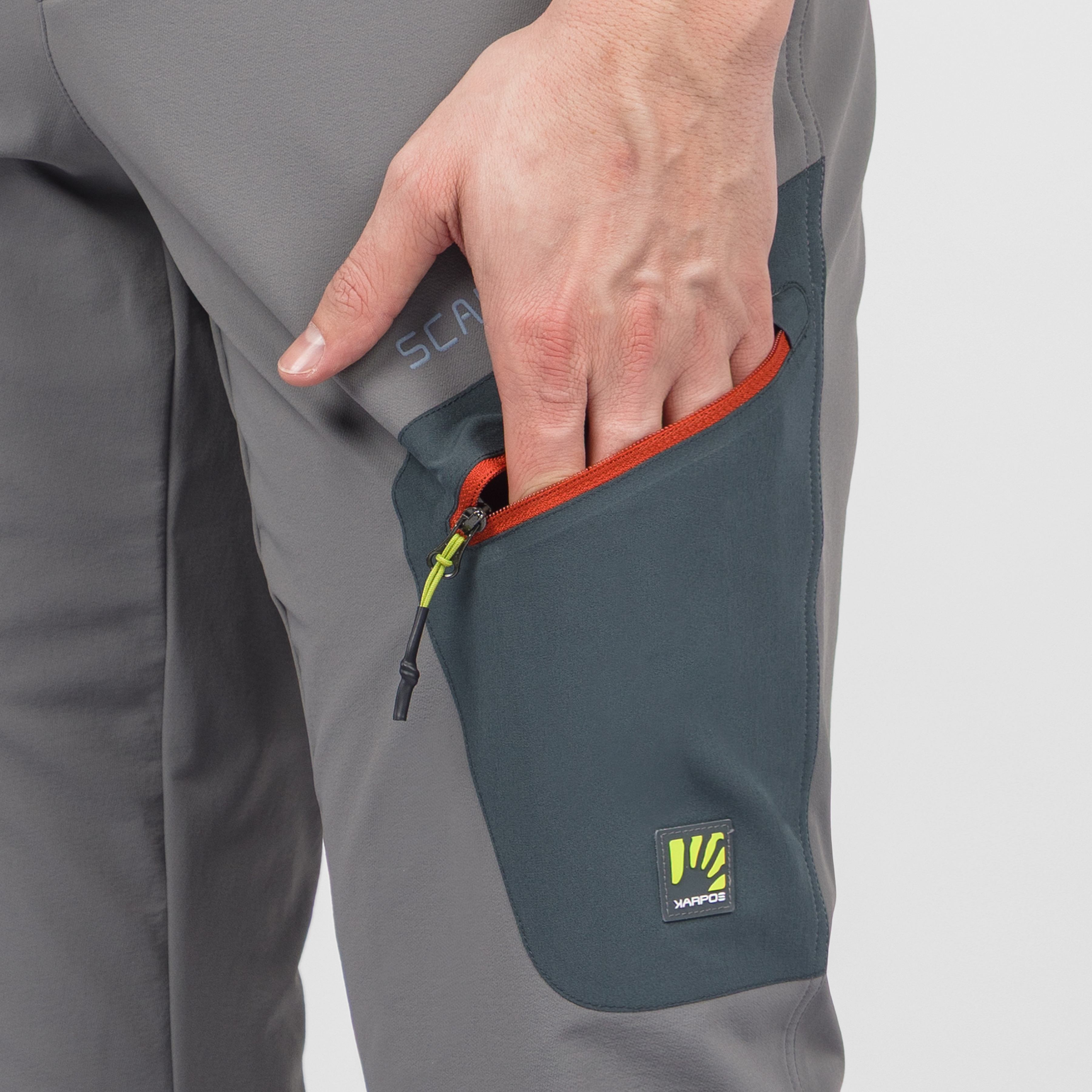 Scarnia up pants - smoked/woodl.gray - karpos