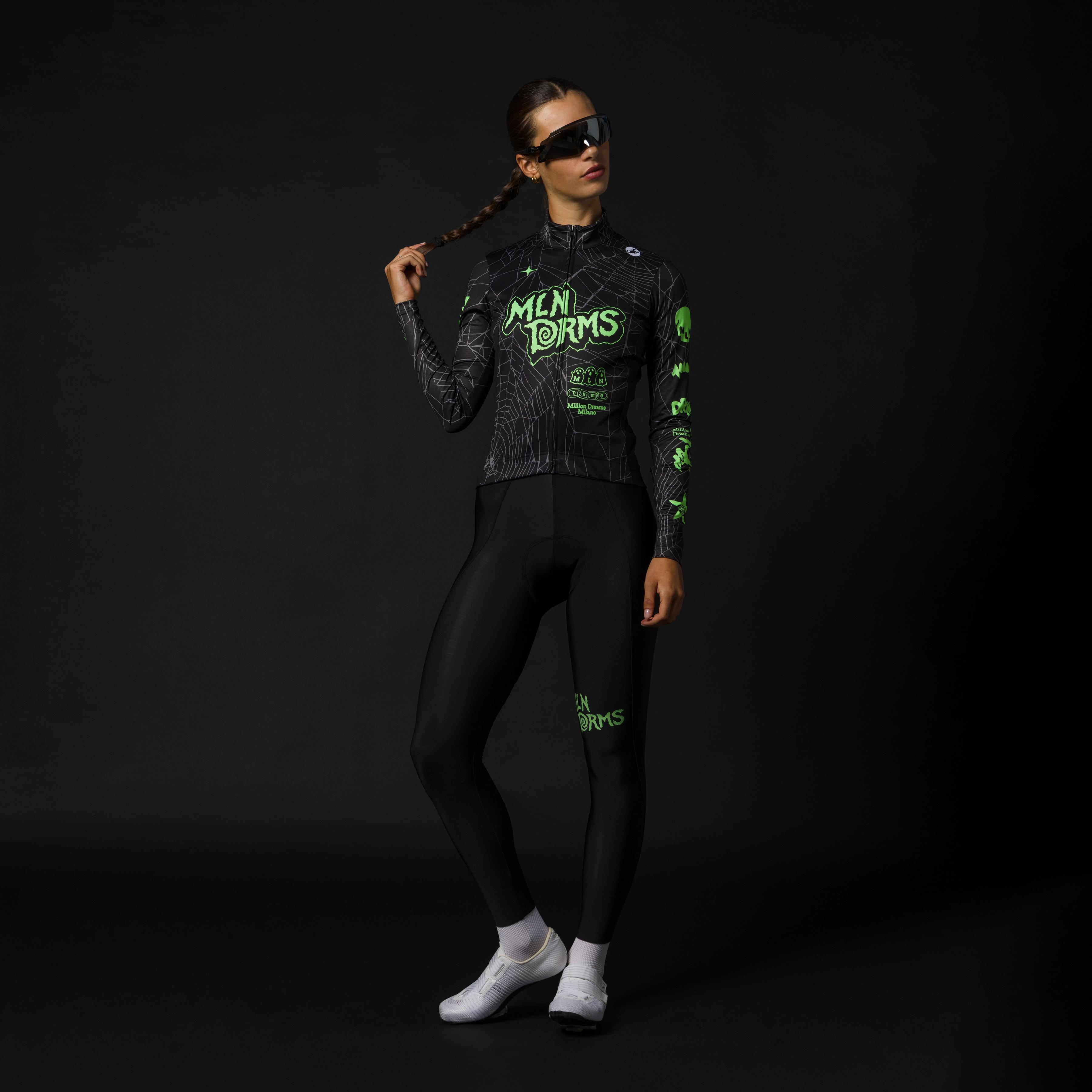 Espresso 2 bibtight woman  million dreams - black - castelli