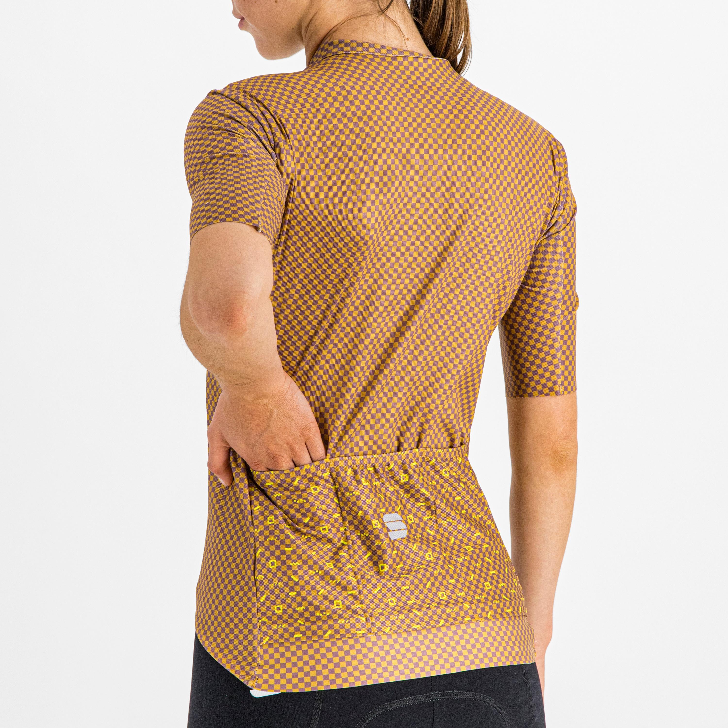 Checkmate w jersey - gold mauve - sportful