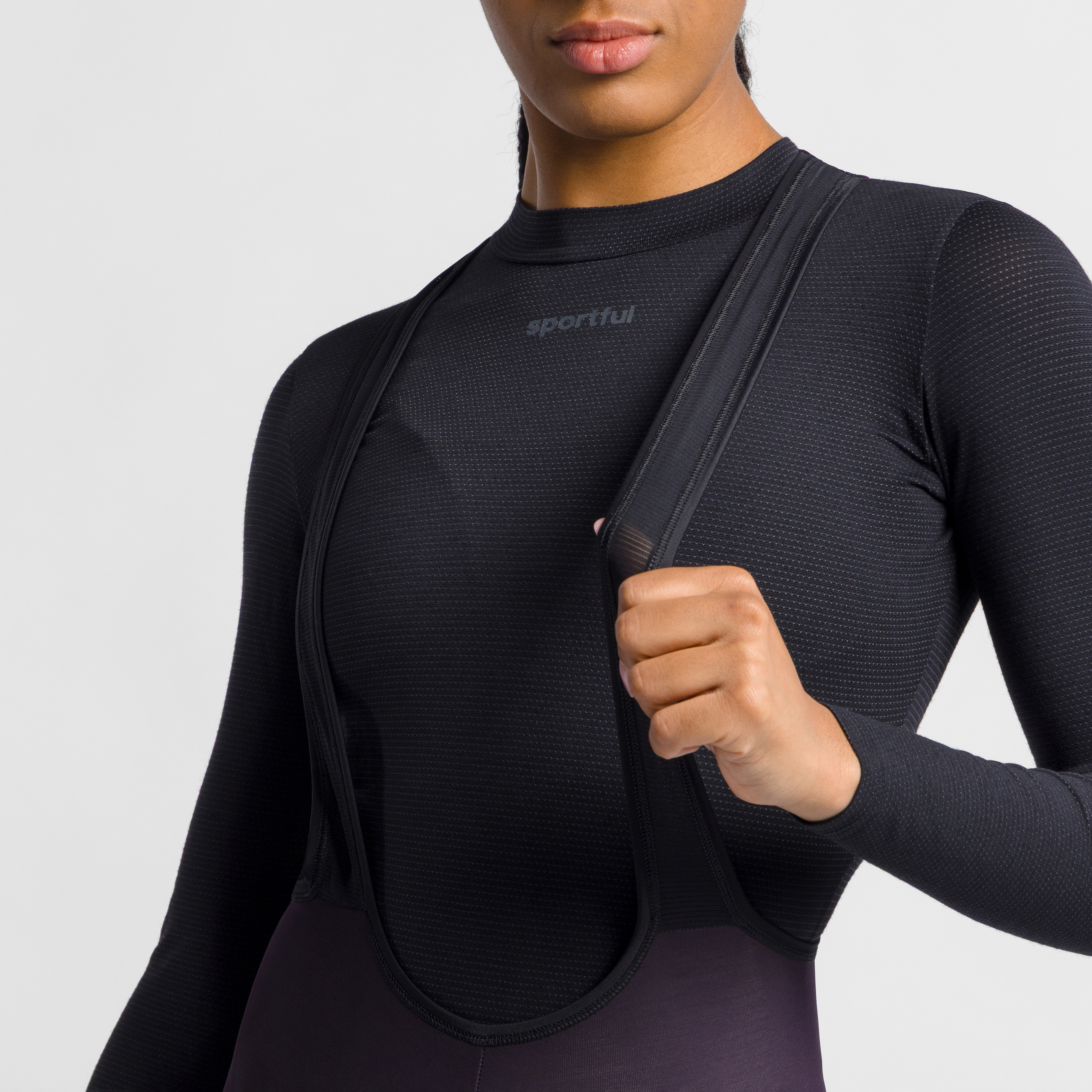 Pulse w bibtight - metro purple - sportful