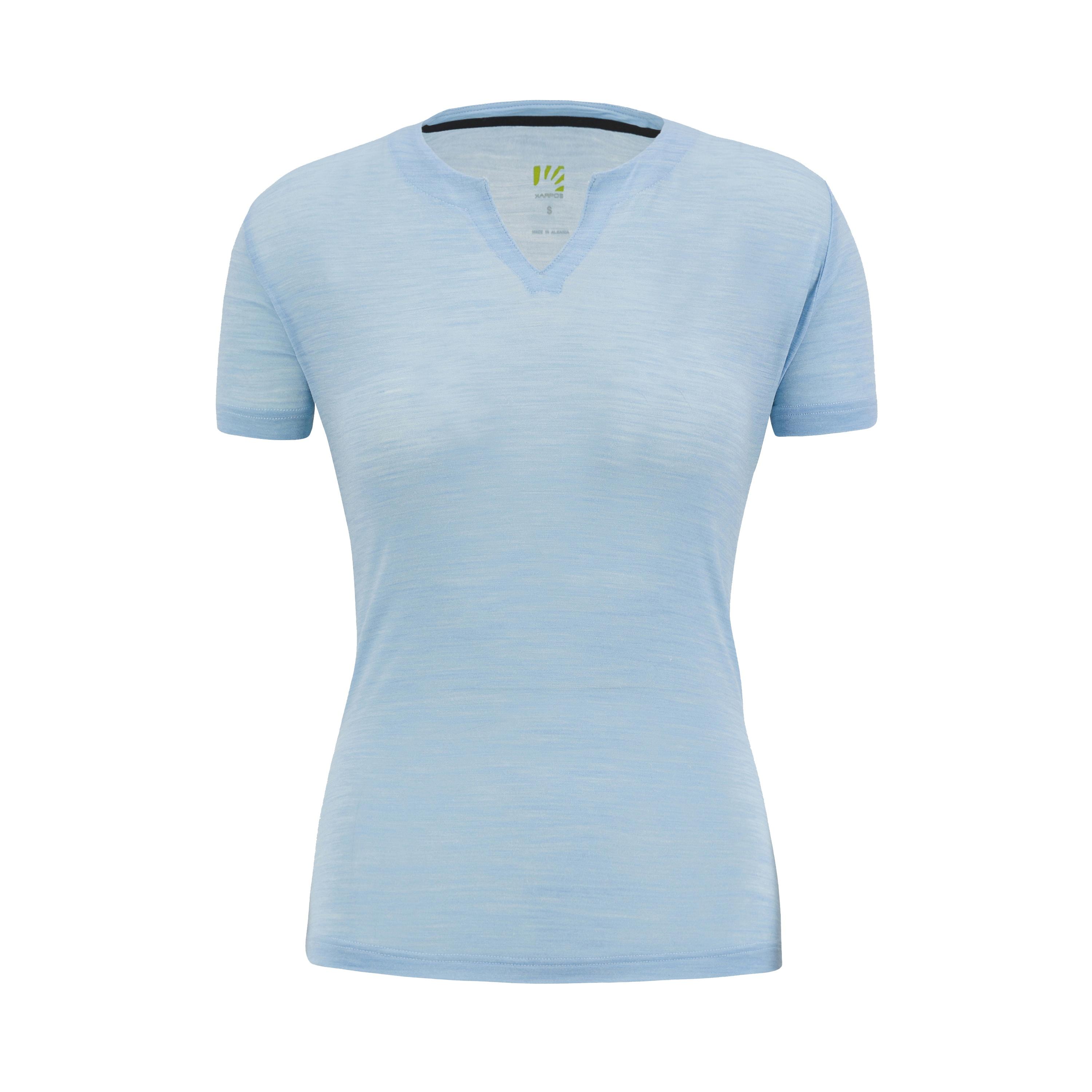 Coppolo merino w t-shirt - aquamarine - karpos