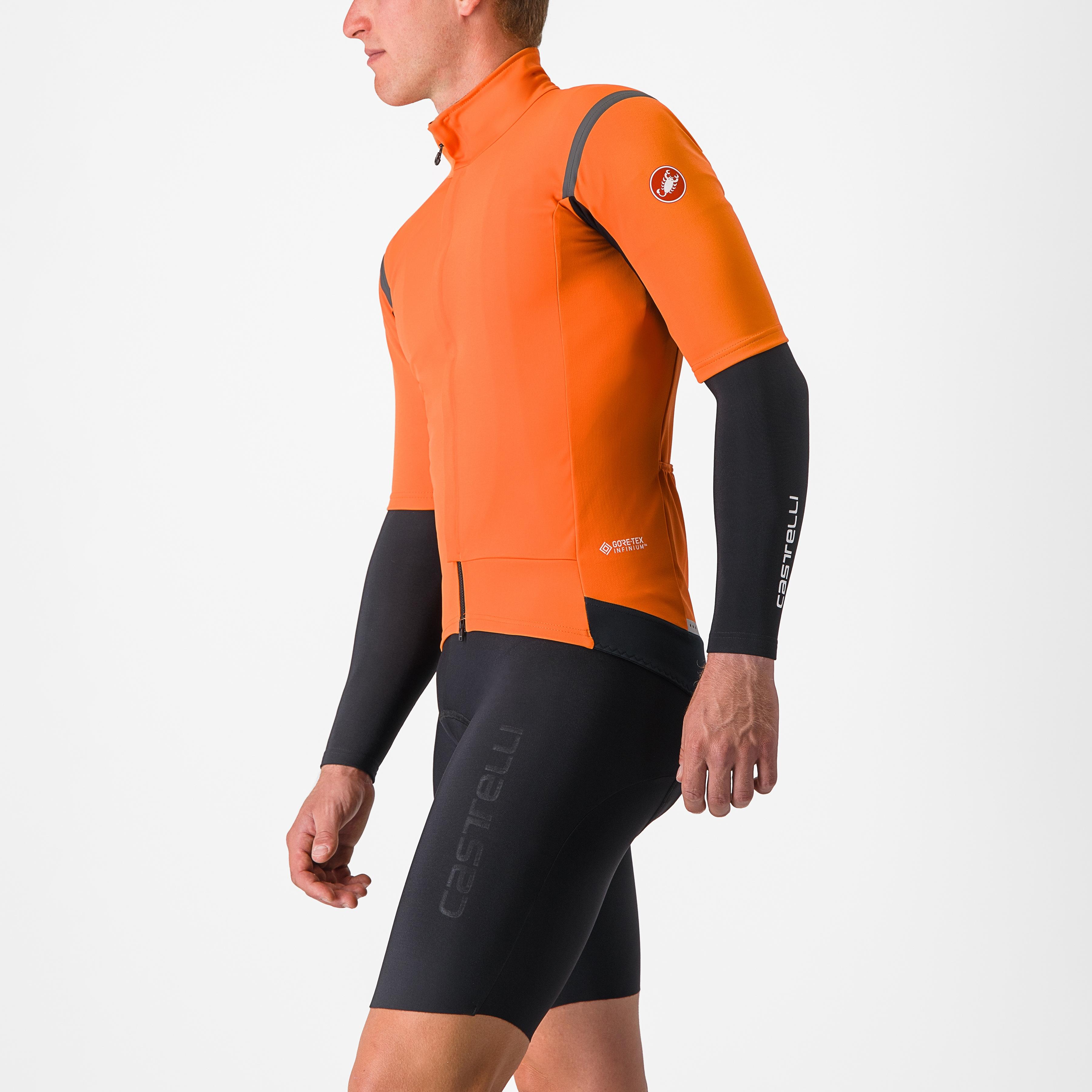 Gabba ros 2 - red orange/dark gray - castelli