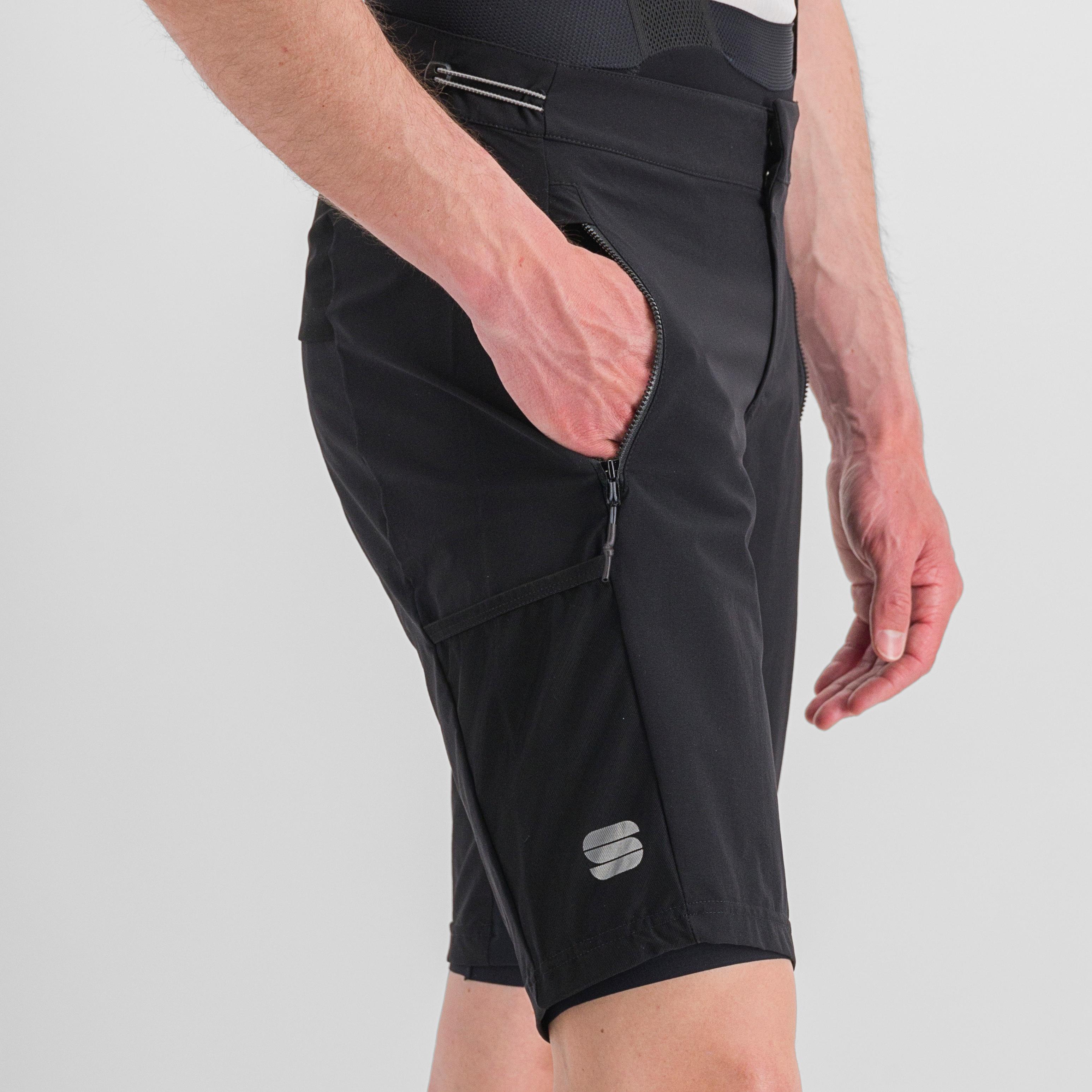 Supergiara overshort - black - sportful