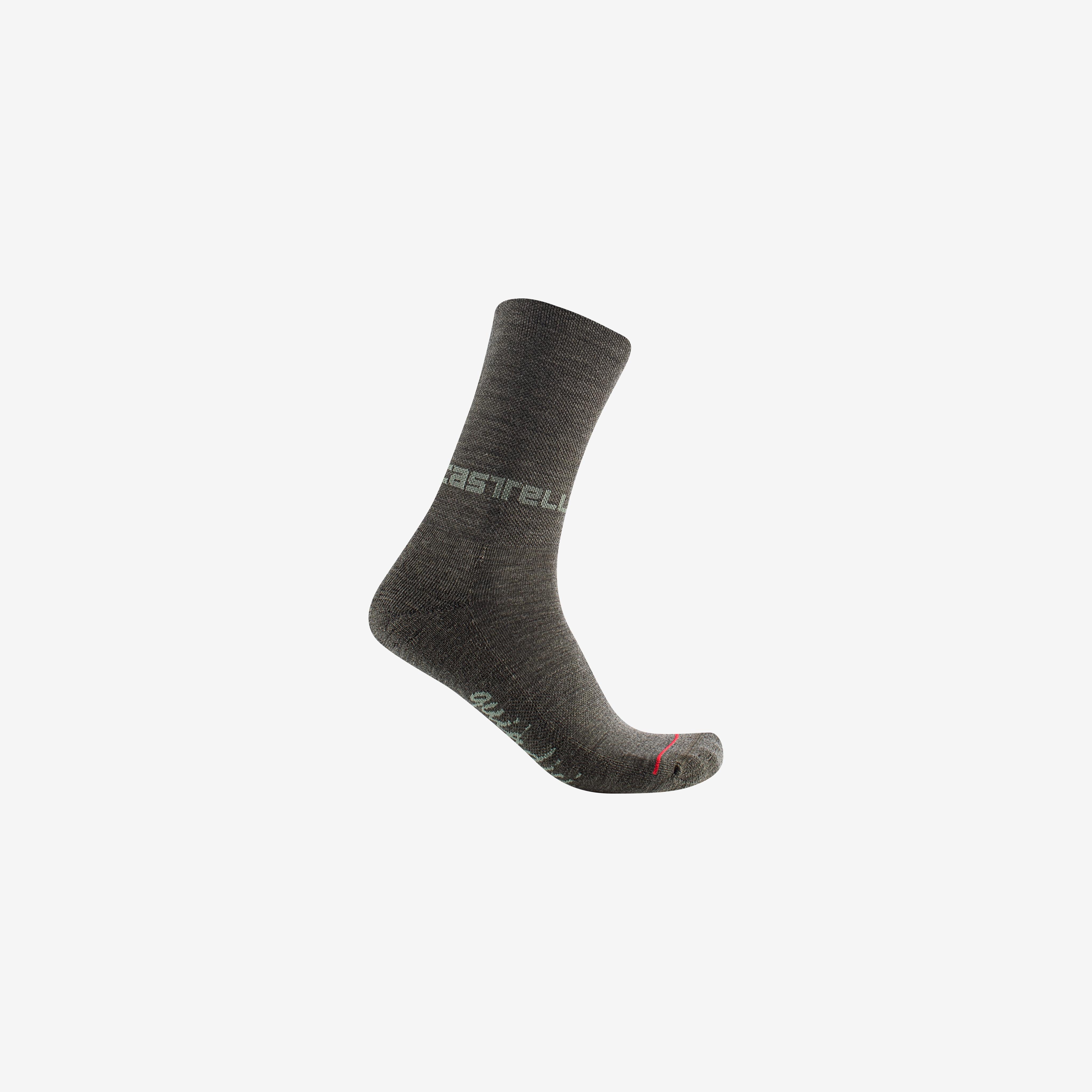 Quindici soft merino w sock - military green - castelli