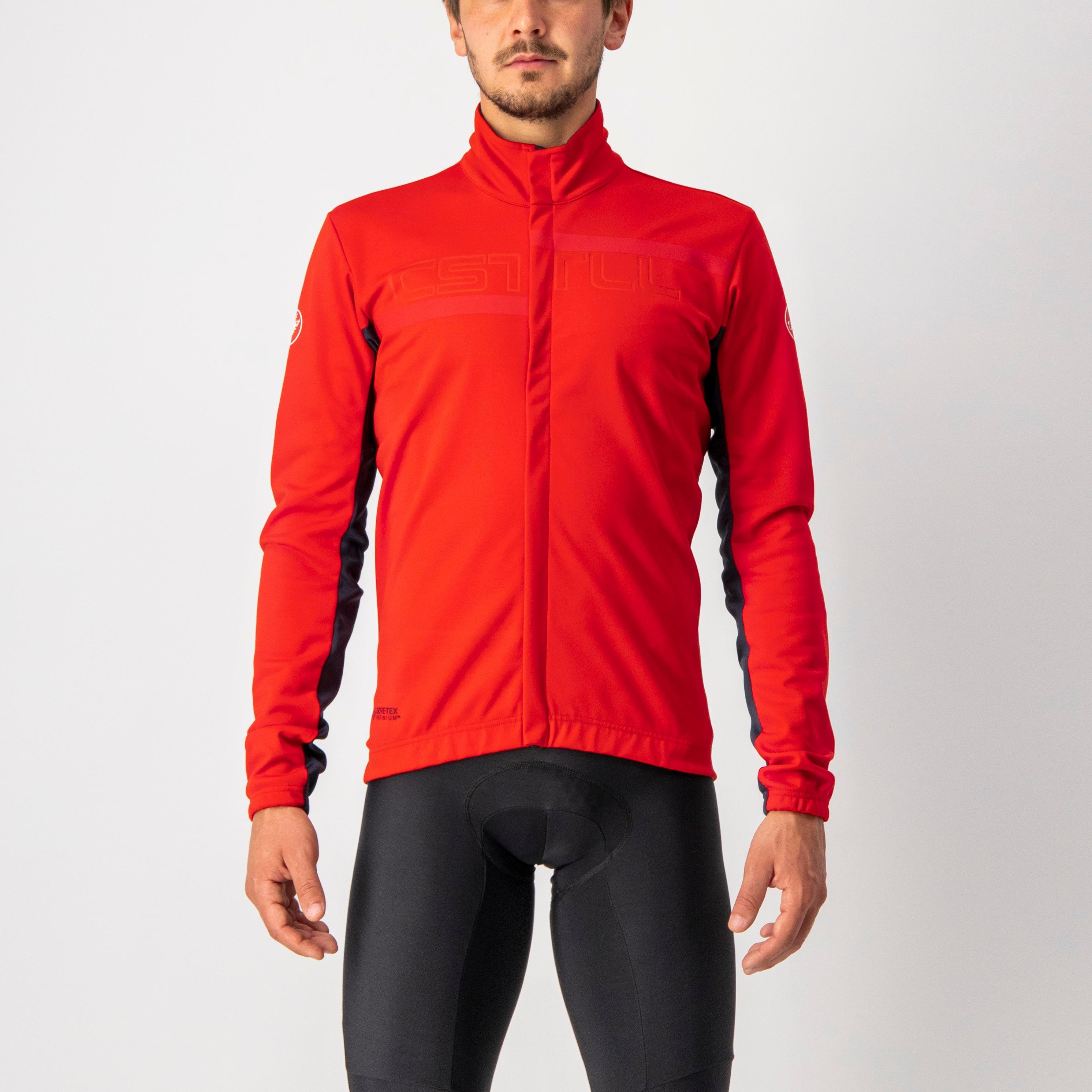Transition 2 jacket - red/savile blue-red reflex - castelli