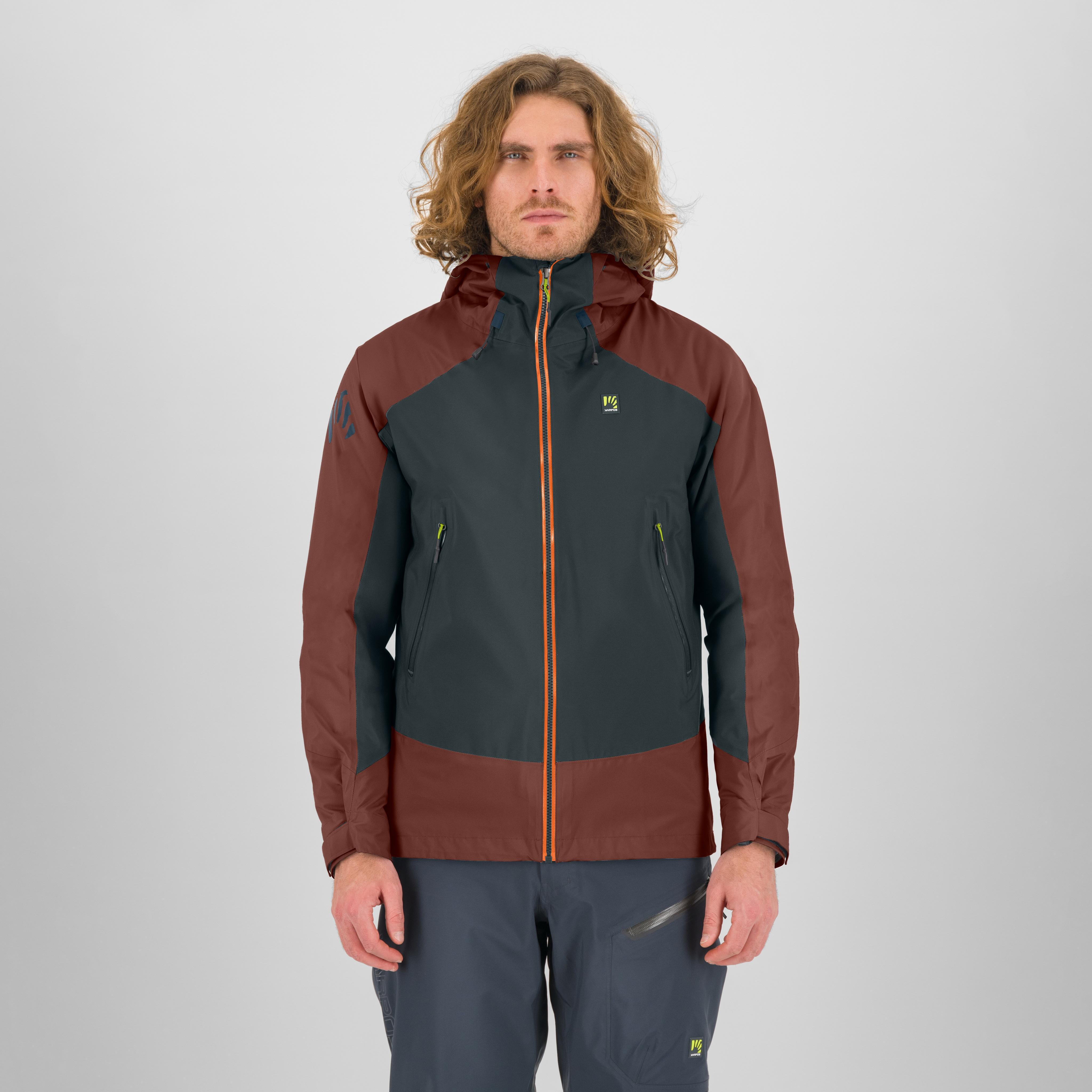 Storm evo jacket - woodl.gray/mahogany - karpos